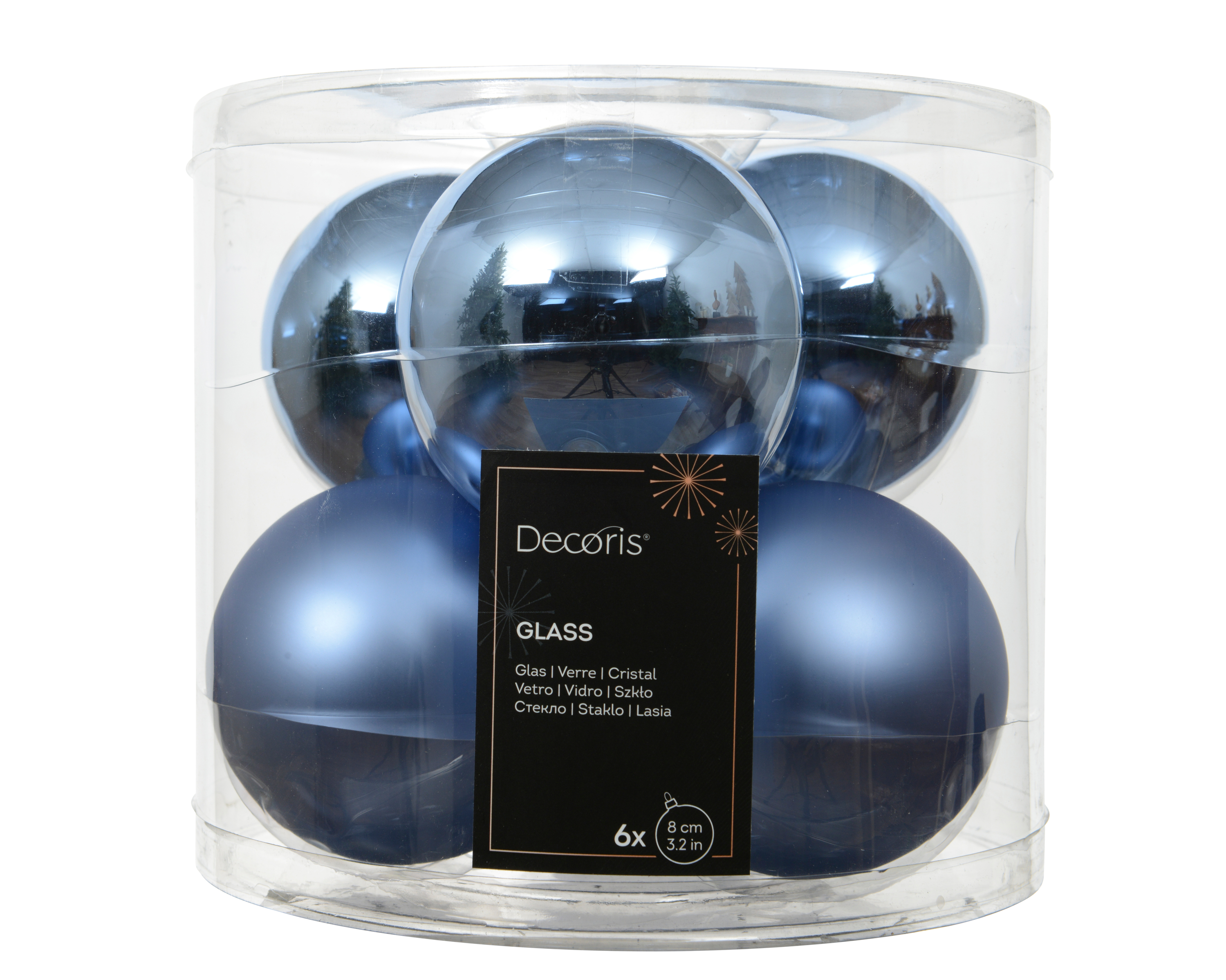 Weihnachtskugel-Box DÄMMERUNGSBLAU