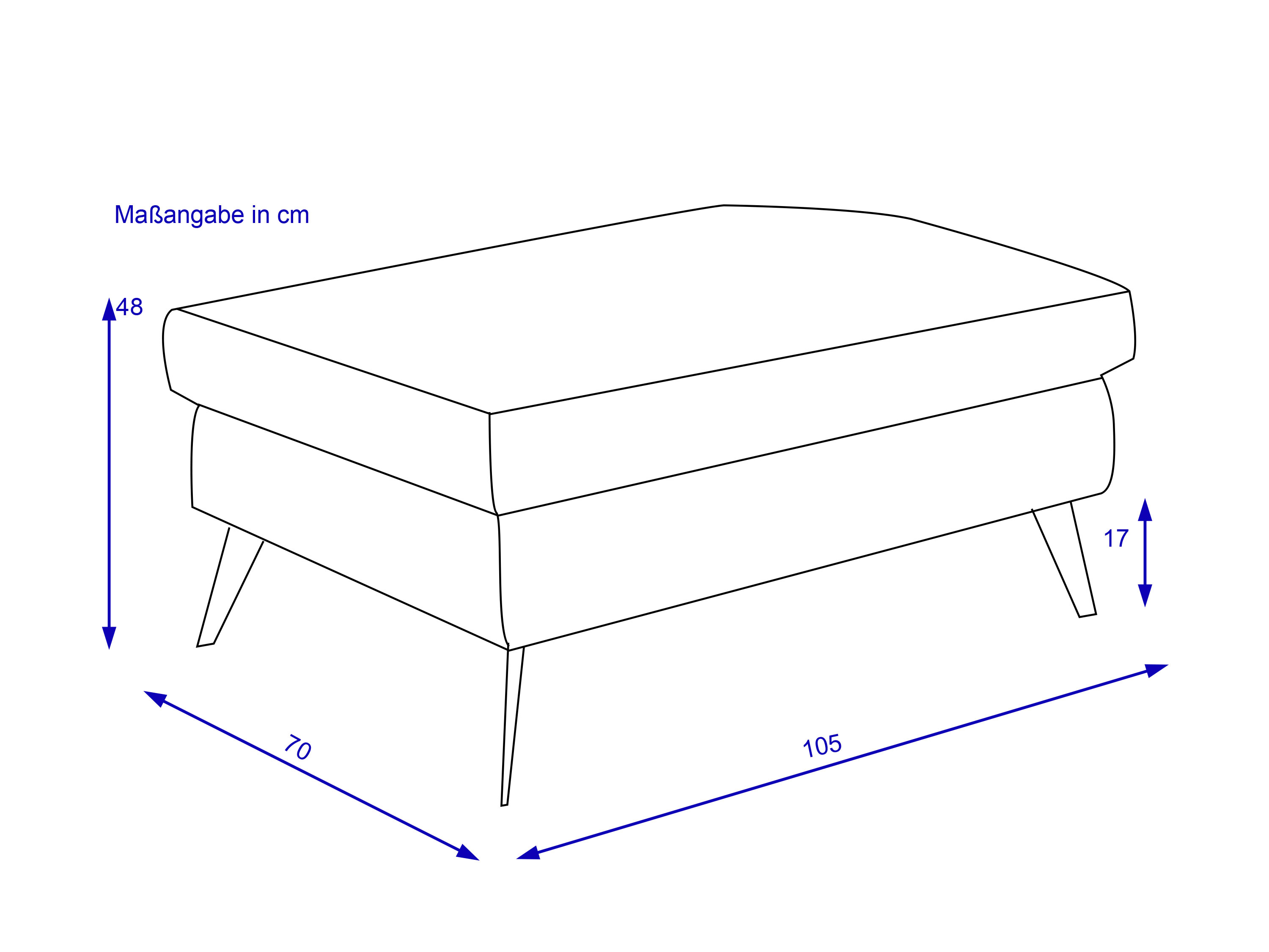 Hocker SANSIBAR RASKEN