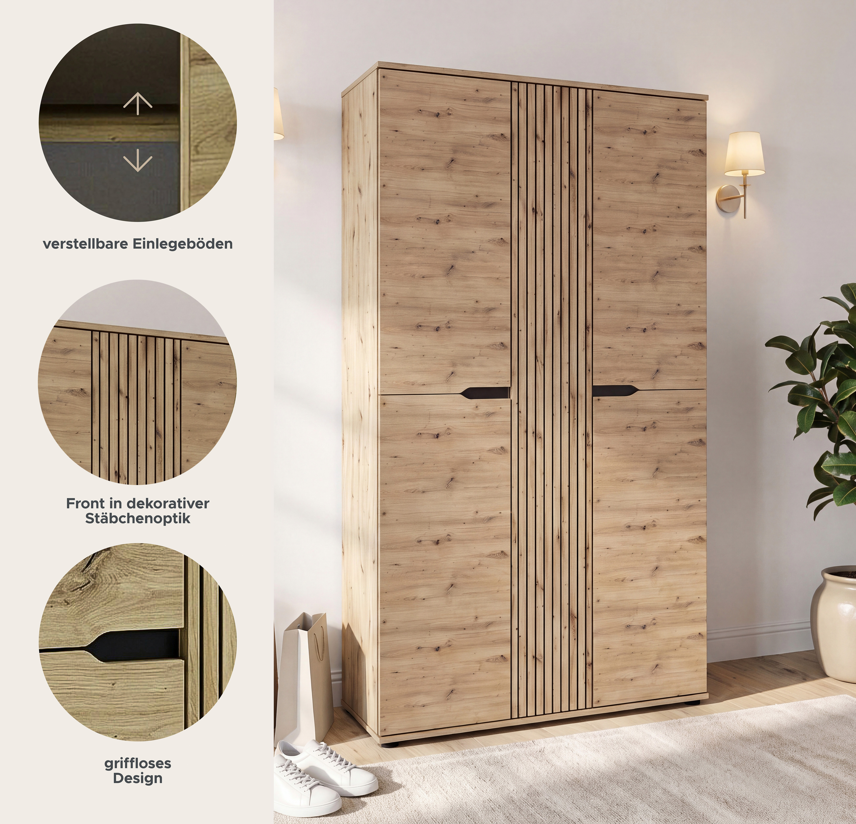 Garderobenschrank KENO