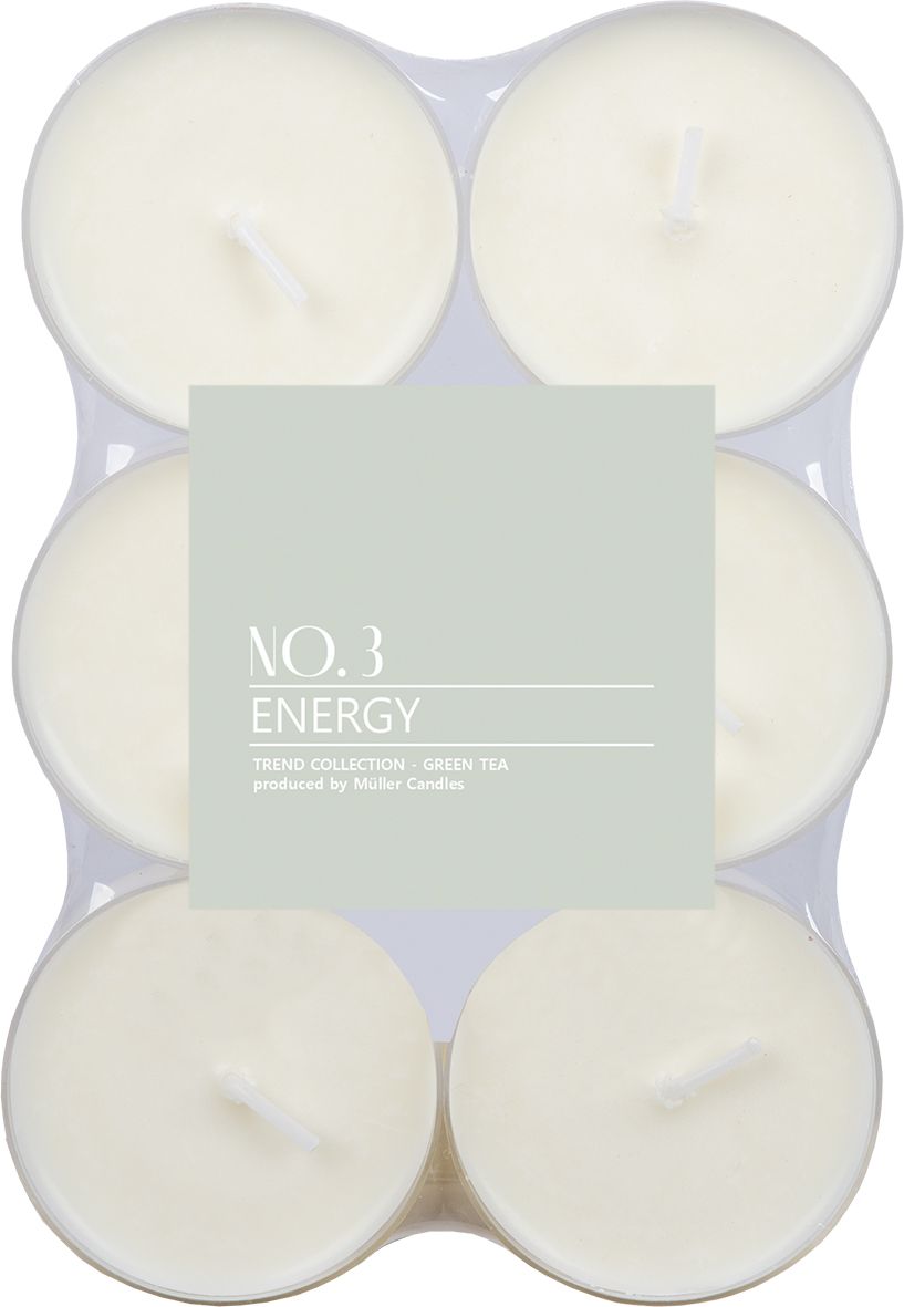 Maxi-Duftteelichter-Set ENERGY