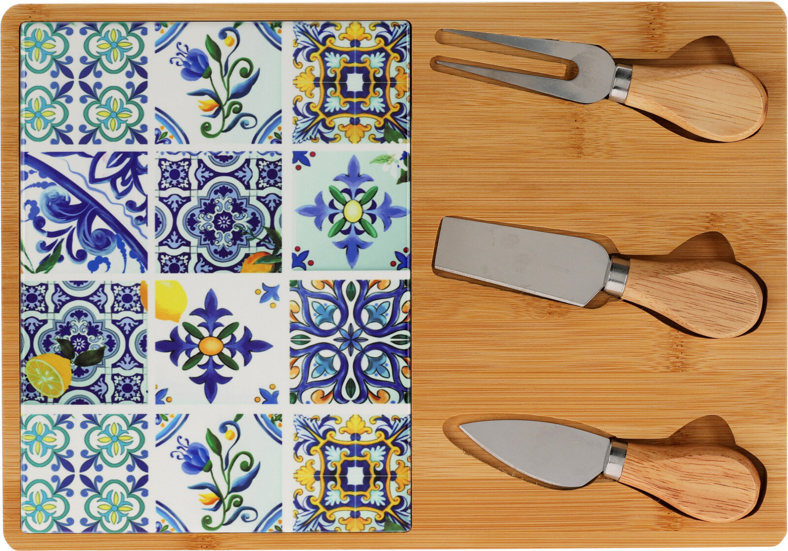 Käsetablett-Set MOSAIK