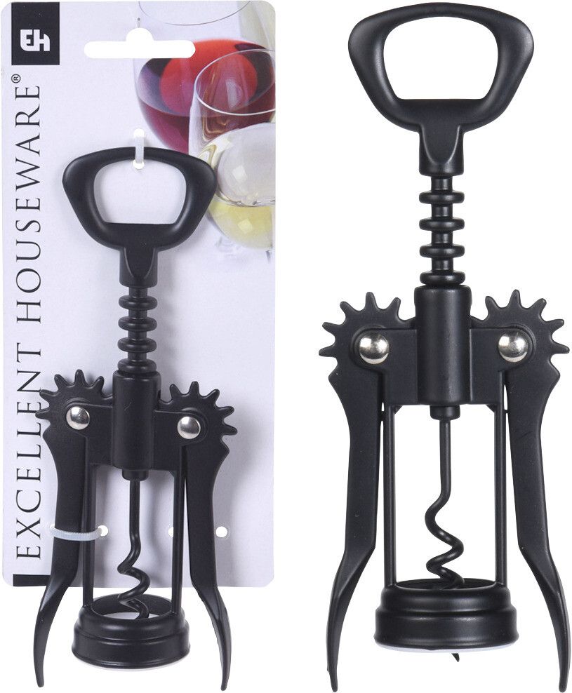 Korkenzieher MERLOT schwarz