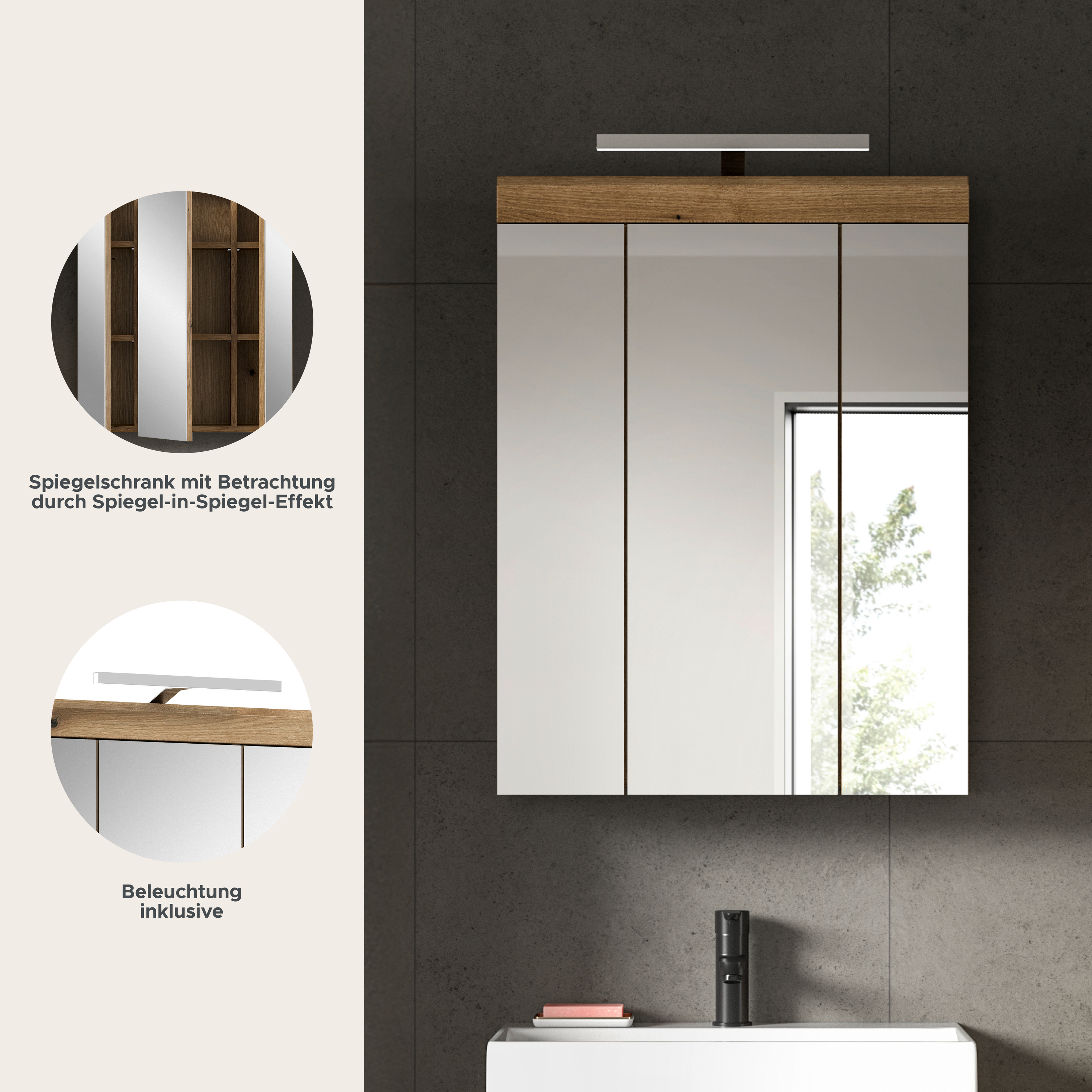Spiegelschrank SCOUT