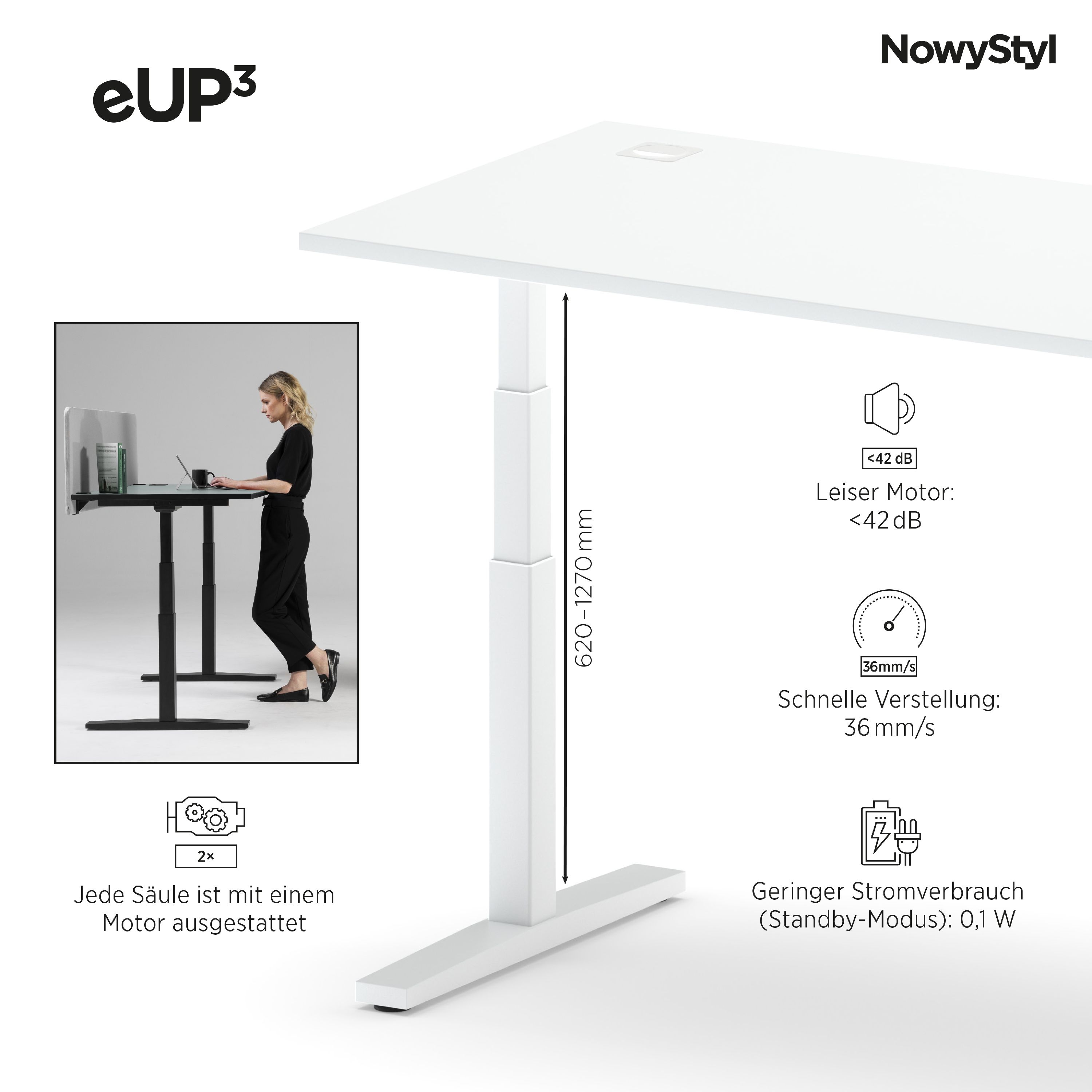 Elektroschreibtisch eUP