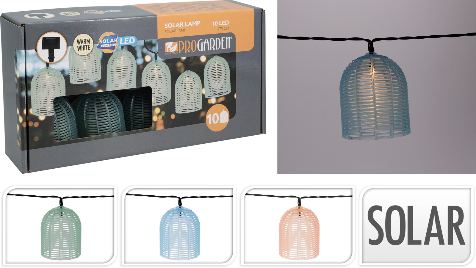 Lichterkette LED LAMPIONS