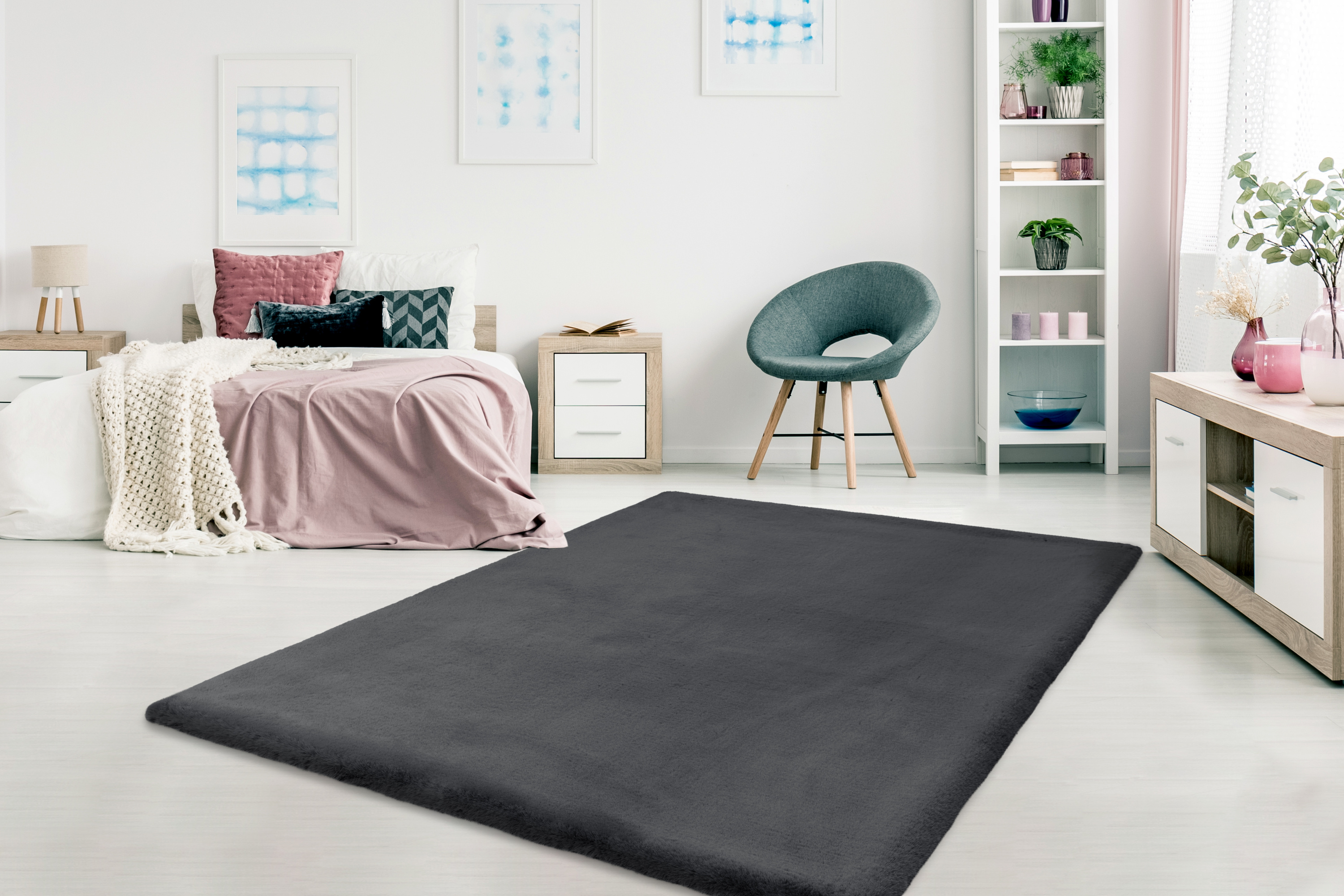 Teppich HEAVEN graphit
