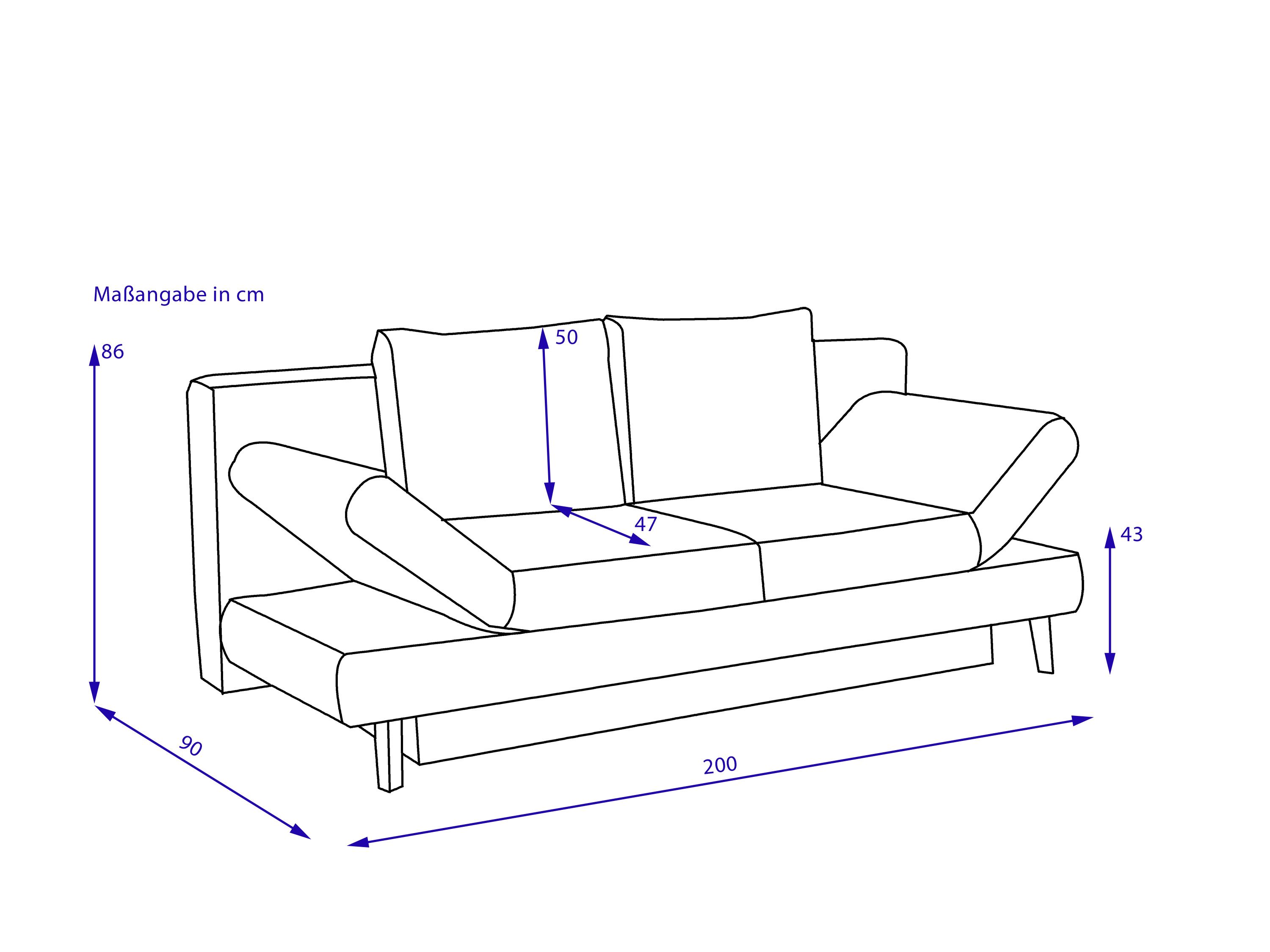 Schlafsofa HARPER ROANNE