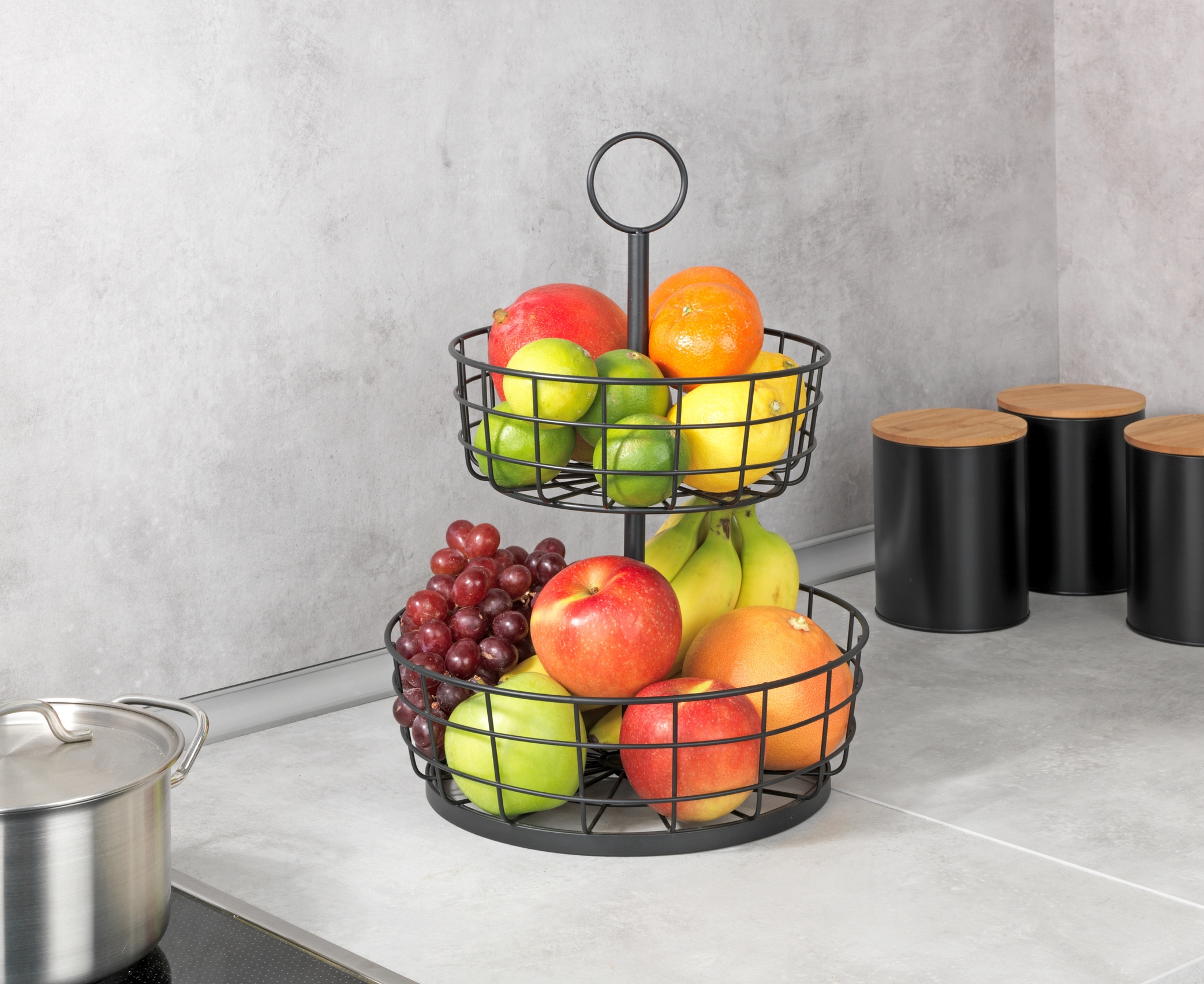 Multi-Korb-Etagere