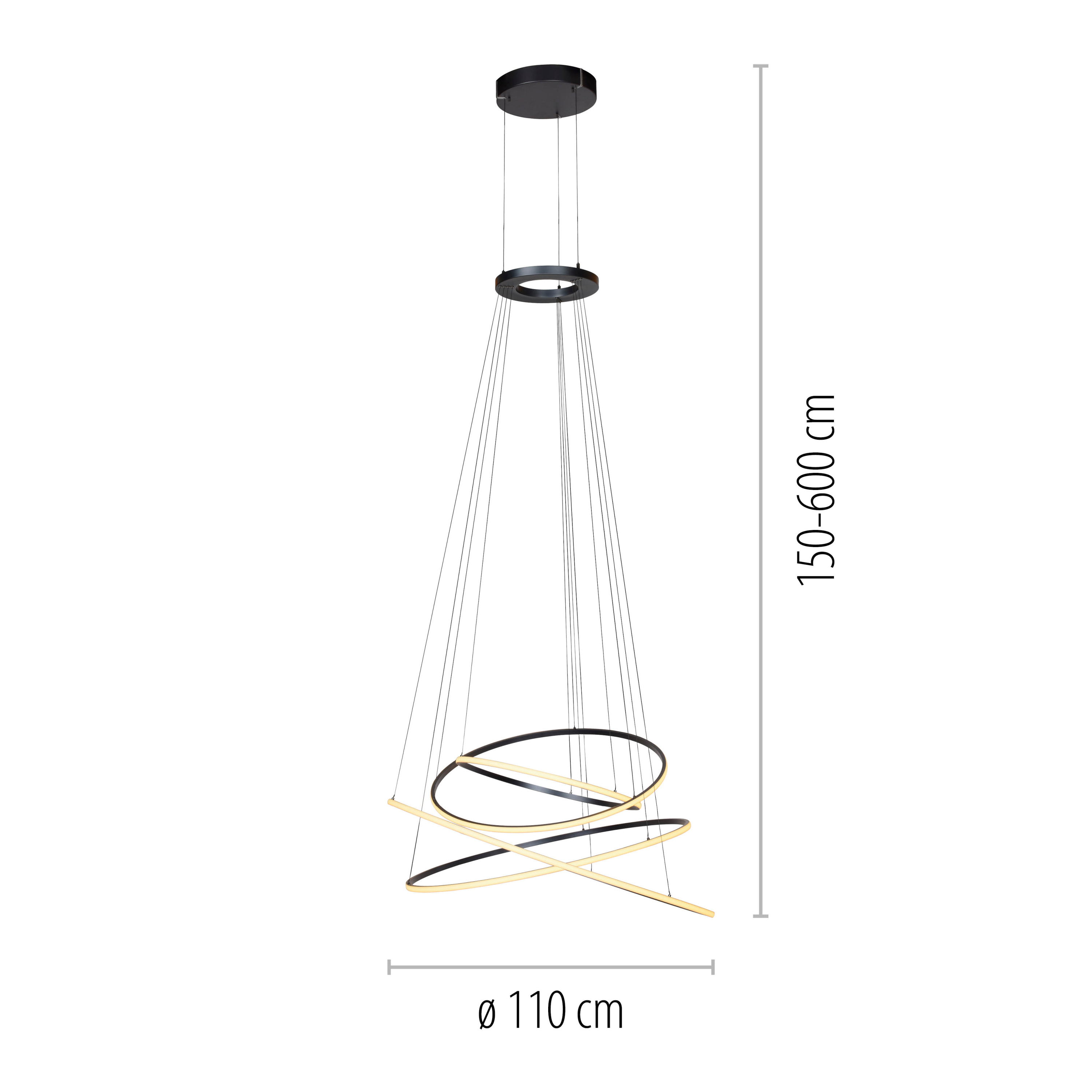 Pendelleuchte PURE E-FLYING