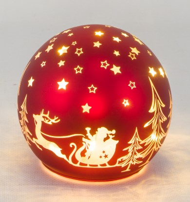 Weihnachtskugel LED WEIHNACHT