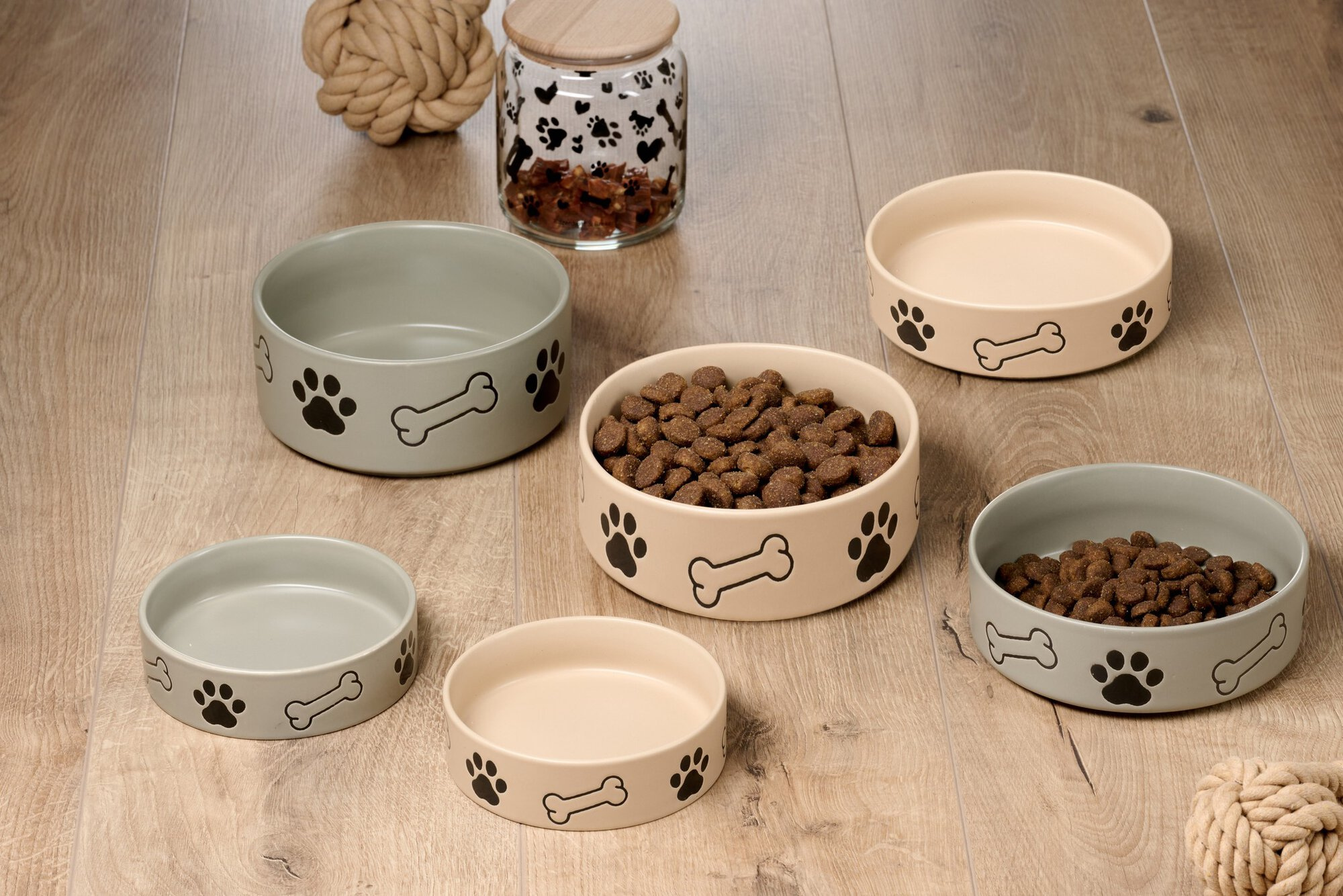 Napf MIKA DOG beige