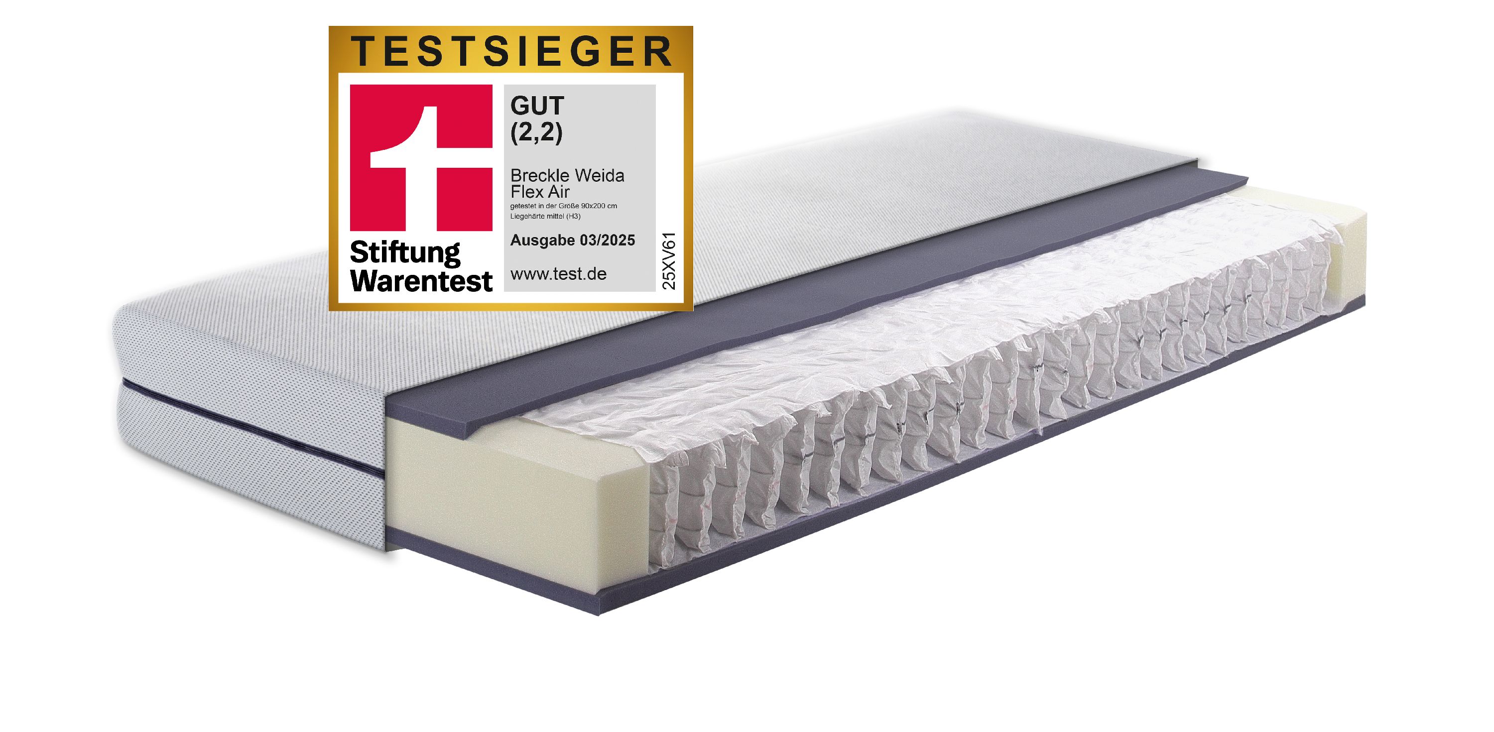 Taschenfederkernmatratze  Flex Air