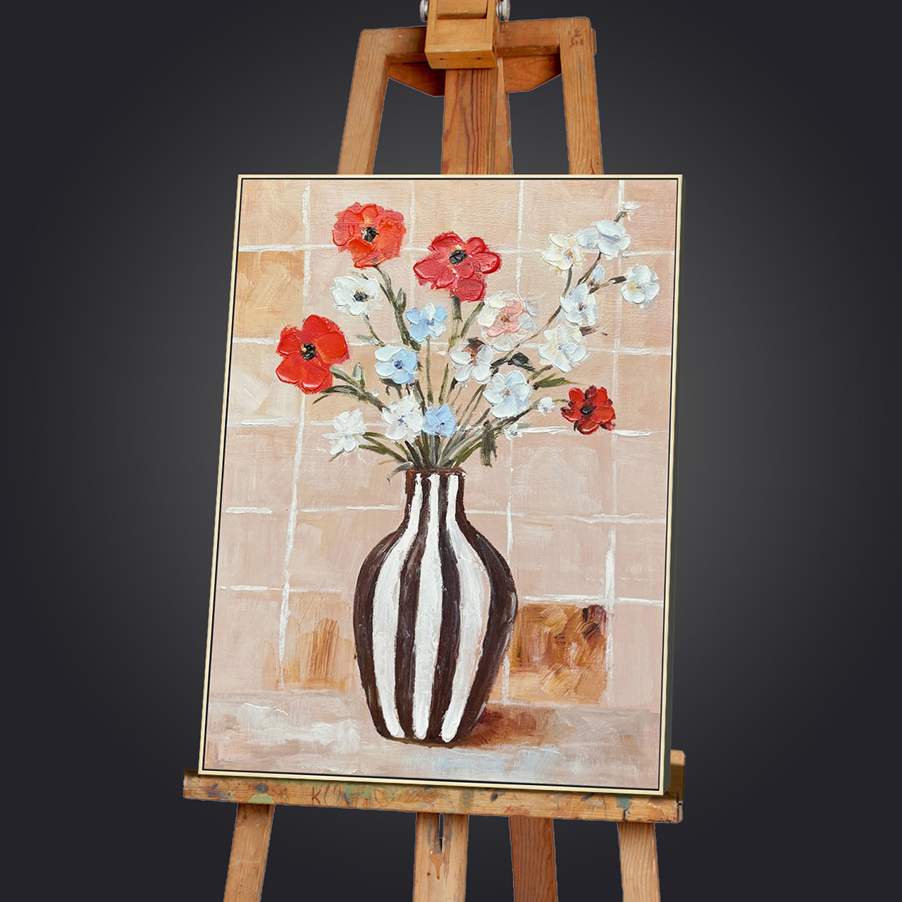 Keilrahmenbild MATISSE FLOWER