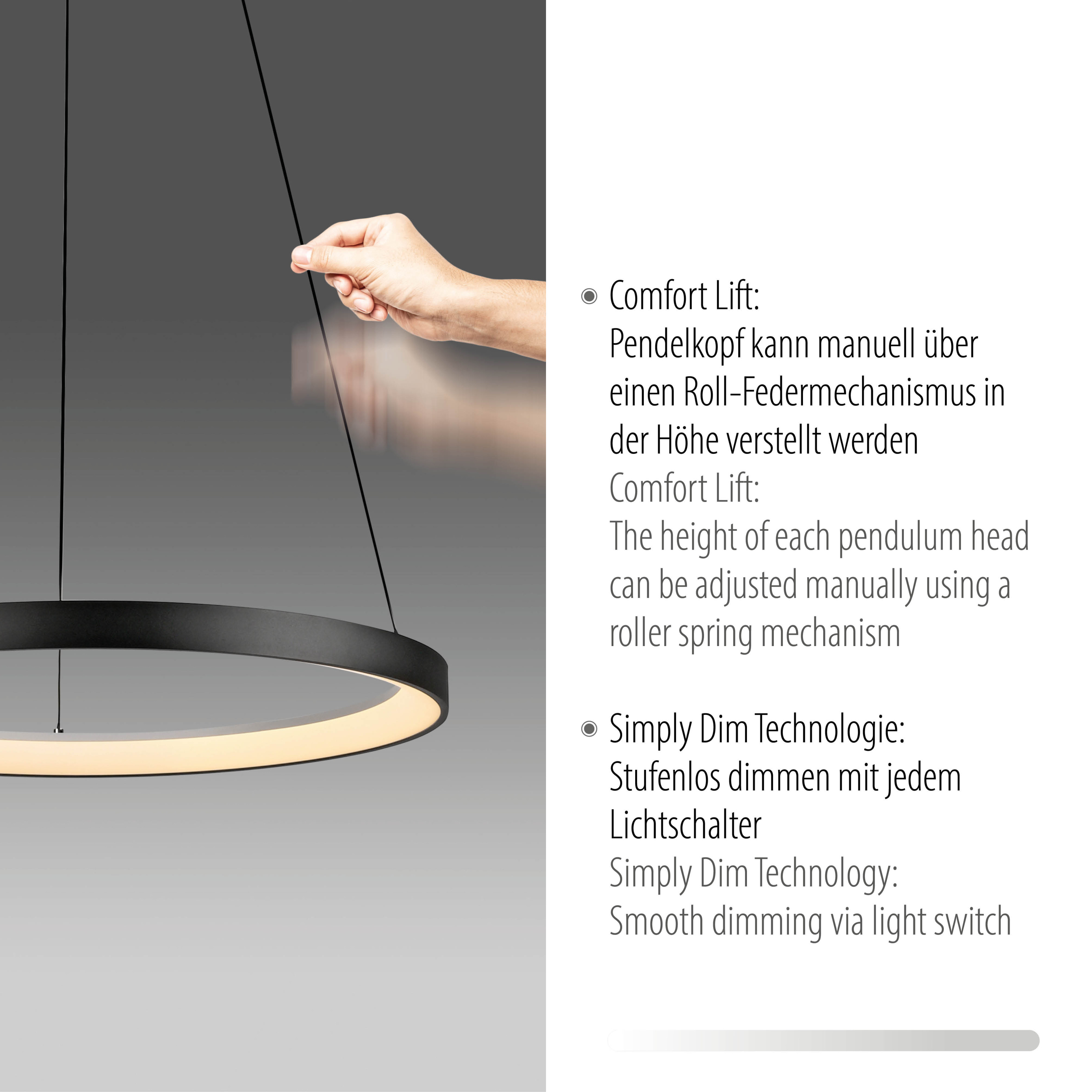 Pendelleuchte HOOP LED