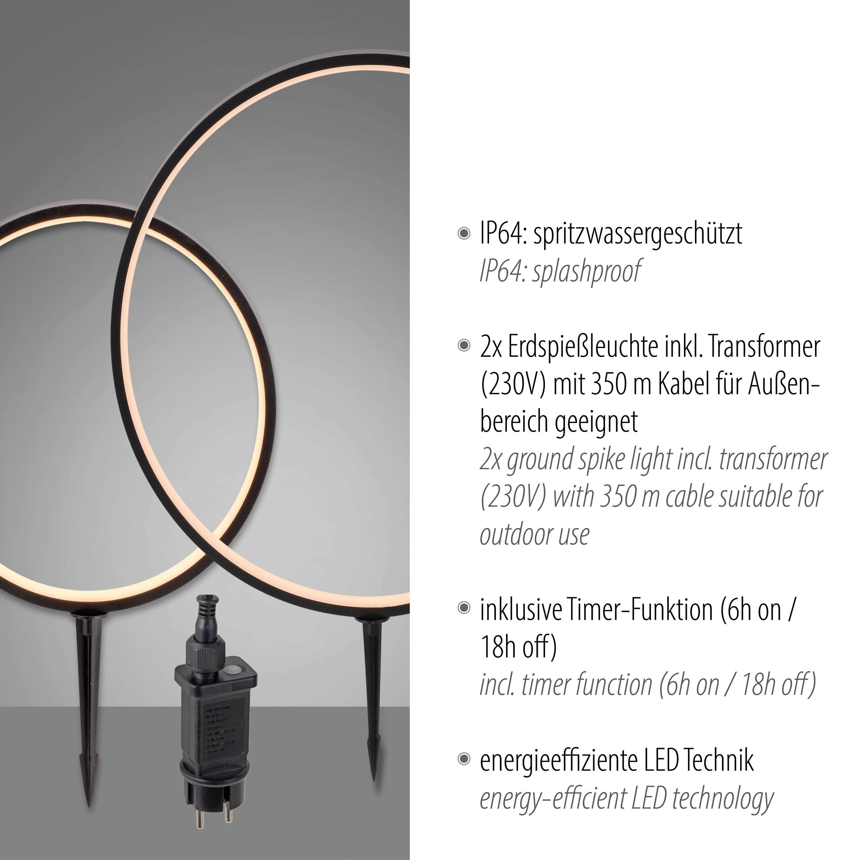 Erdspießleuchte ZIRKULU