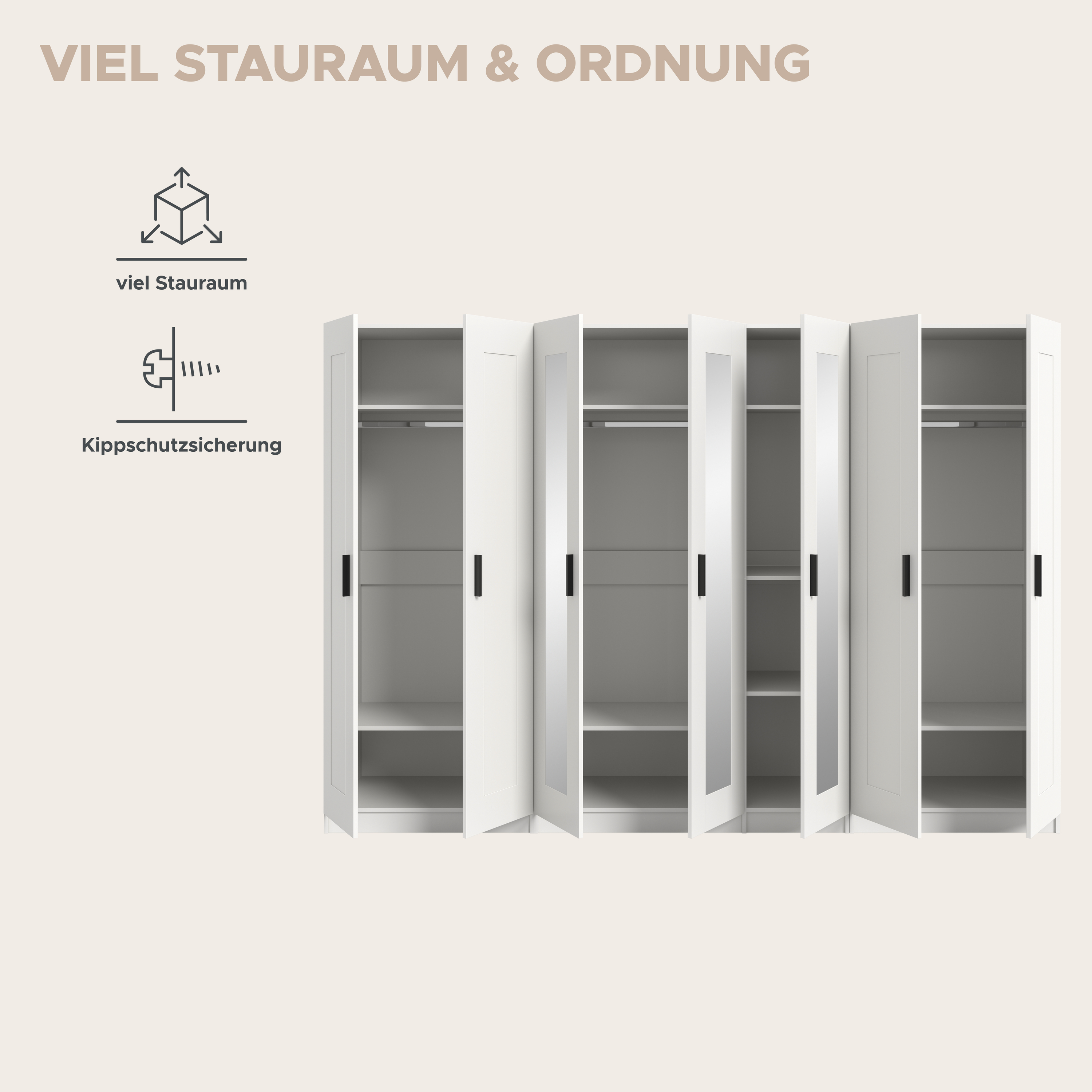 Kleiderschrank VISBY
