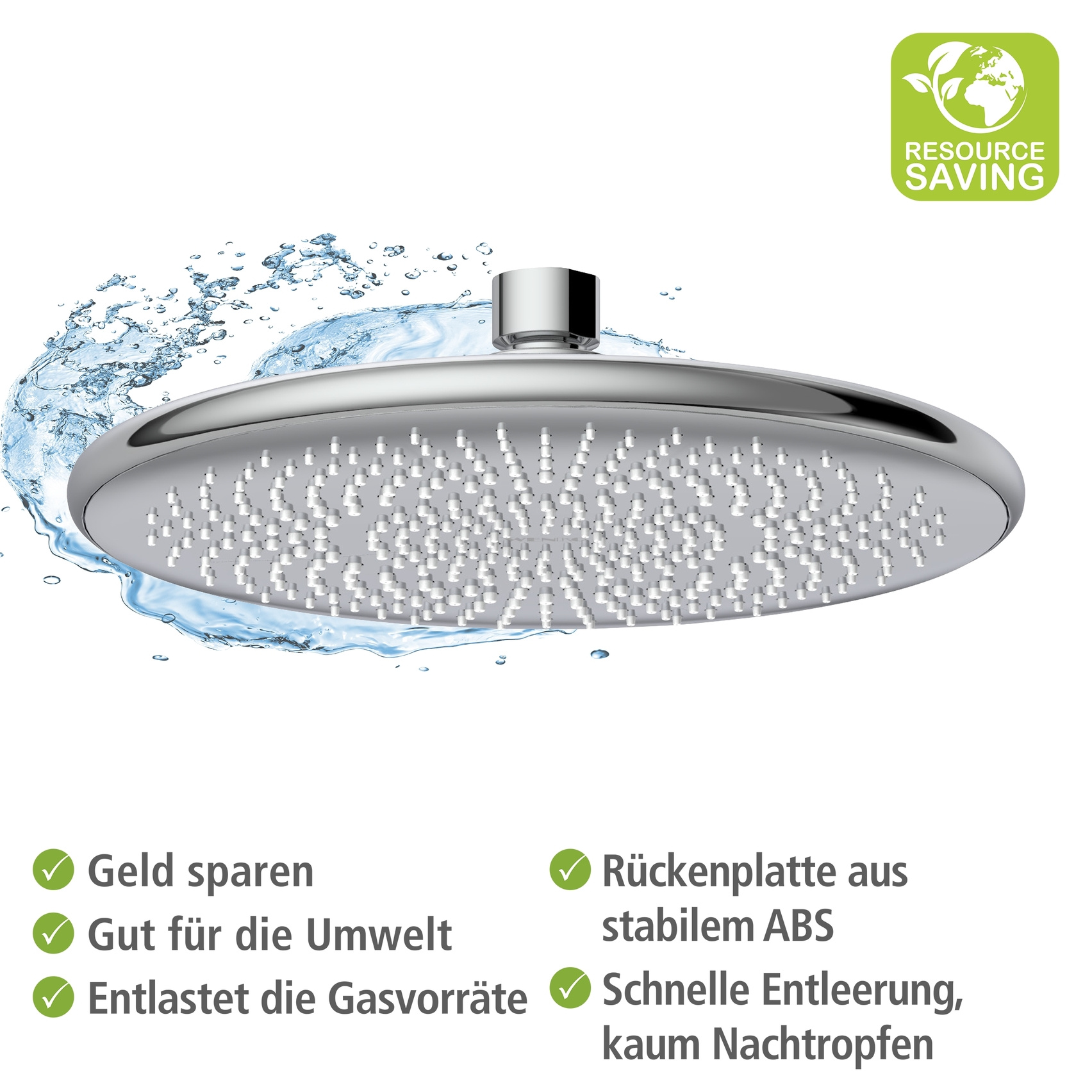 Regenduschkopf WATERSAVING