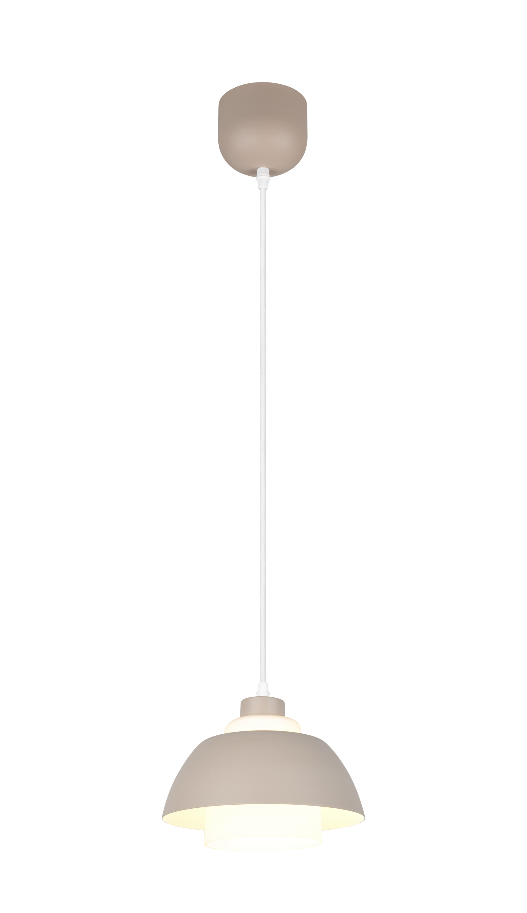 Pendelleuchte TILOS beige