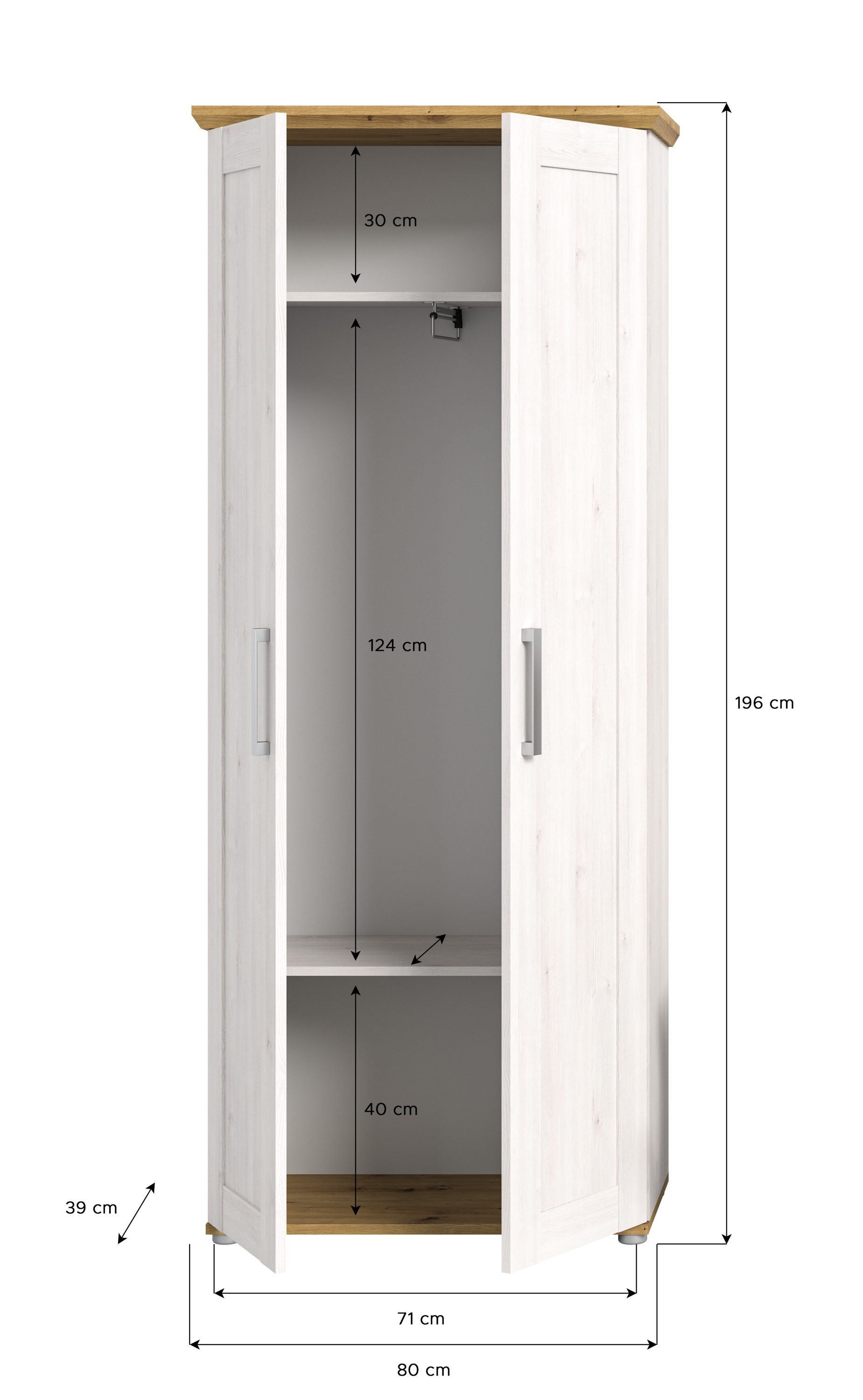 Garderobenschrank VERONA