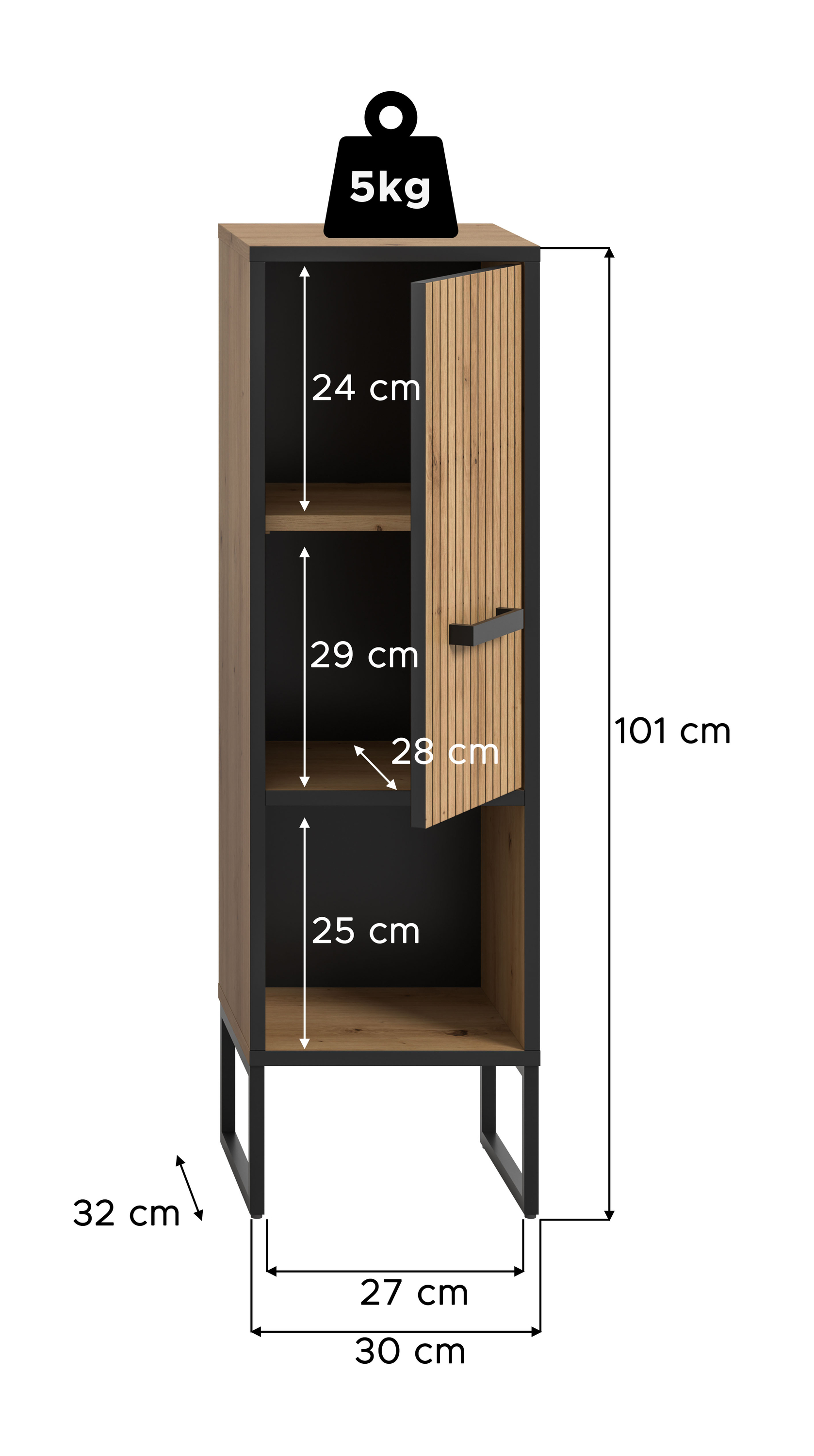 Midischrank BAGNO