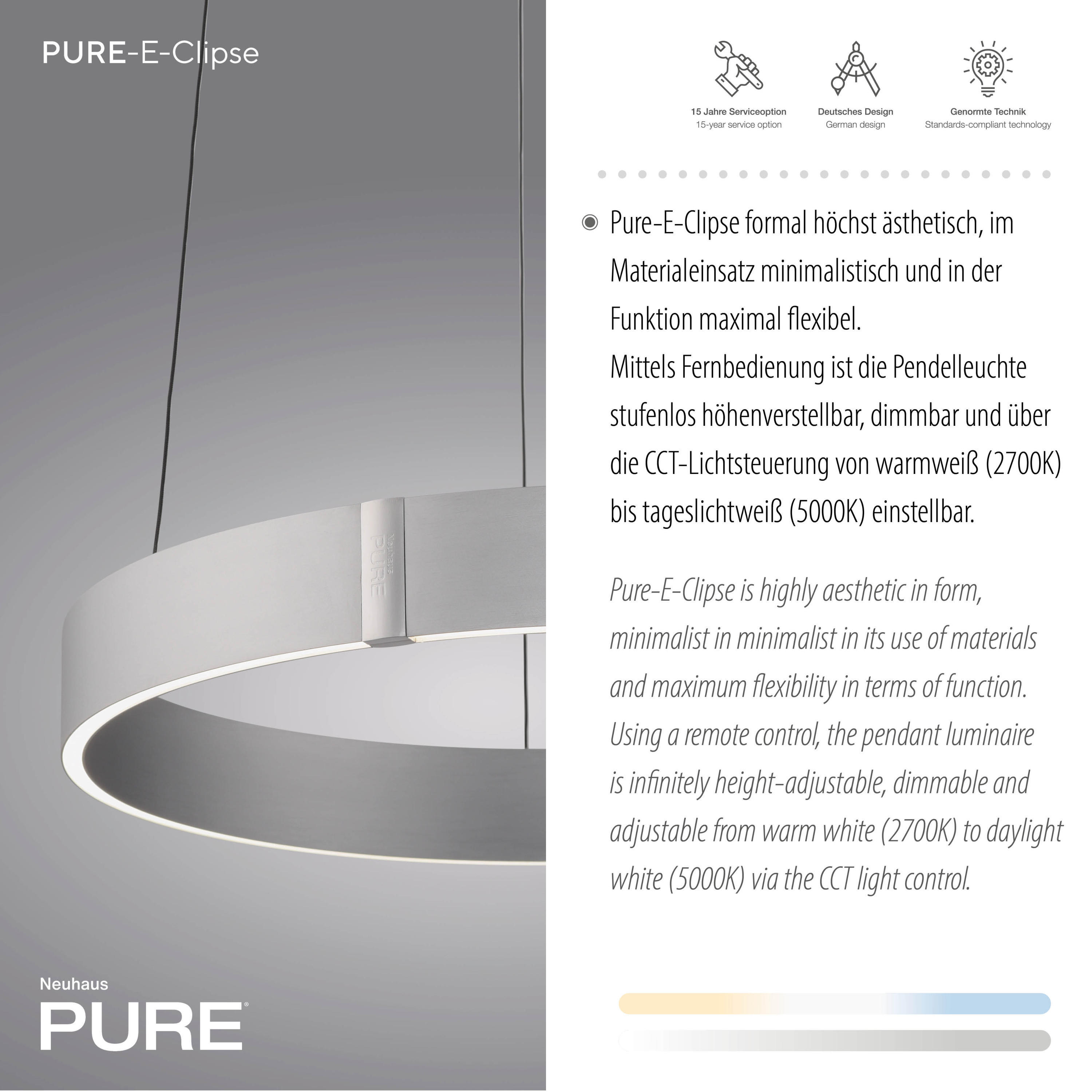 Pendelleuchte PURE E-CLIPSE