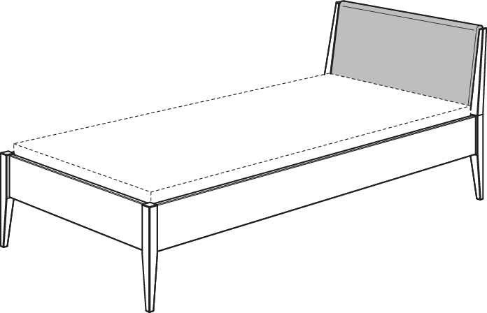 Jugendbett PAIDI STEN
