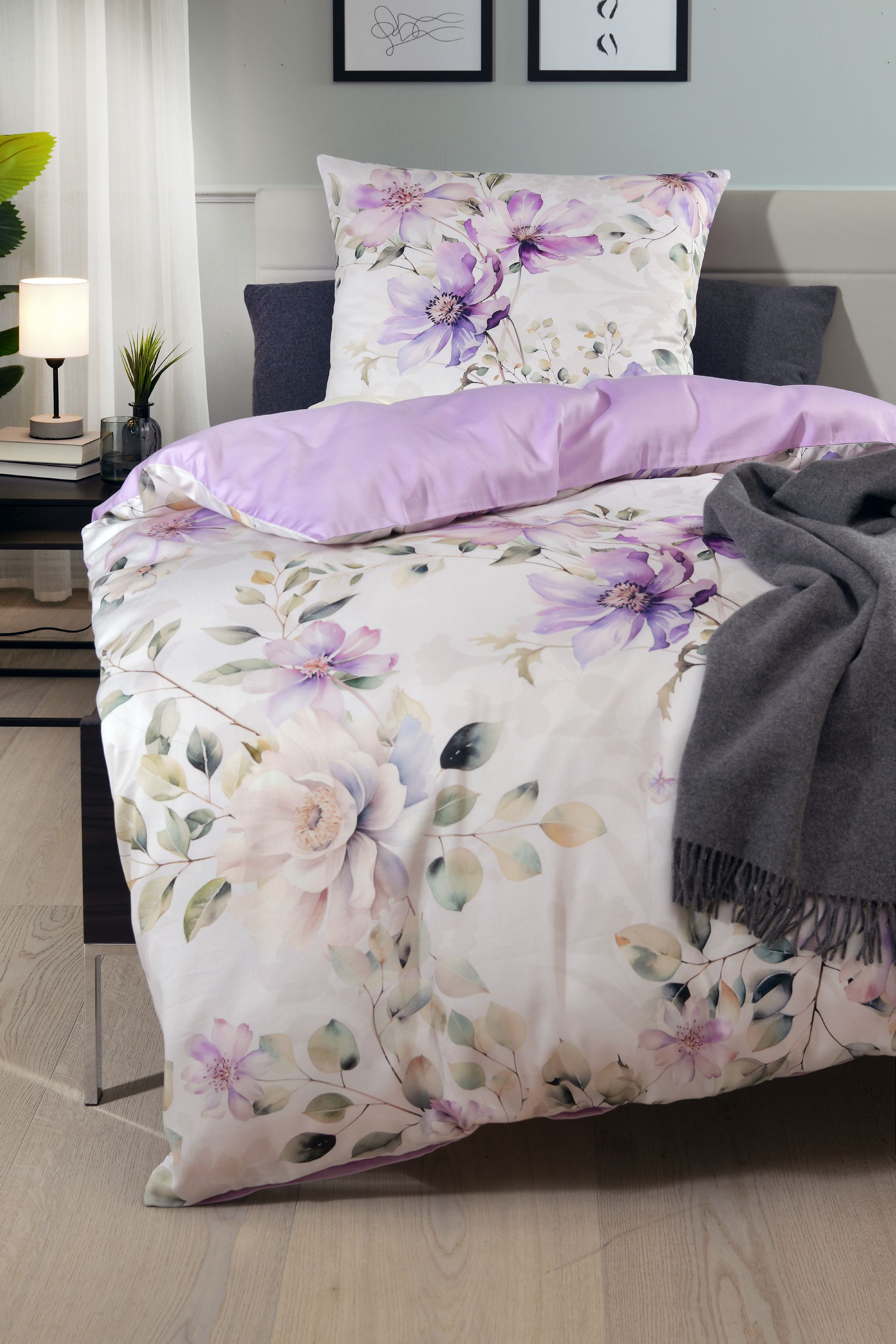 Wendebettwäsche VIOLETTA Satin