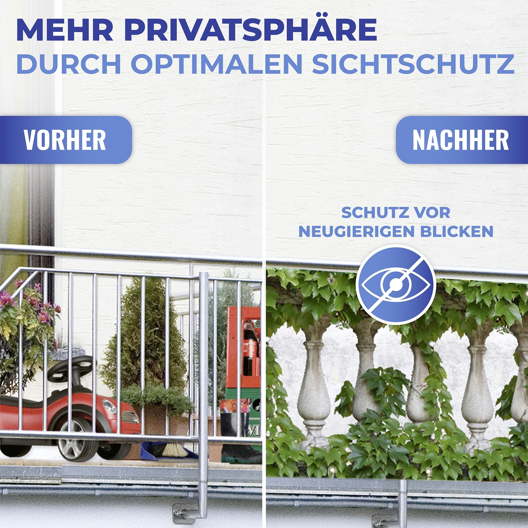 Balkon-Sichtschutz