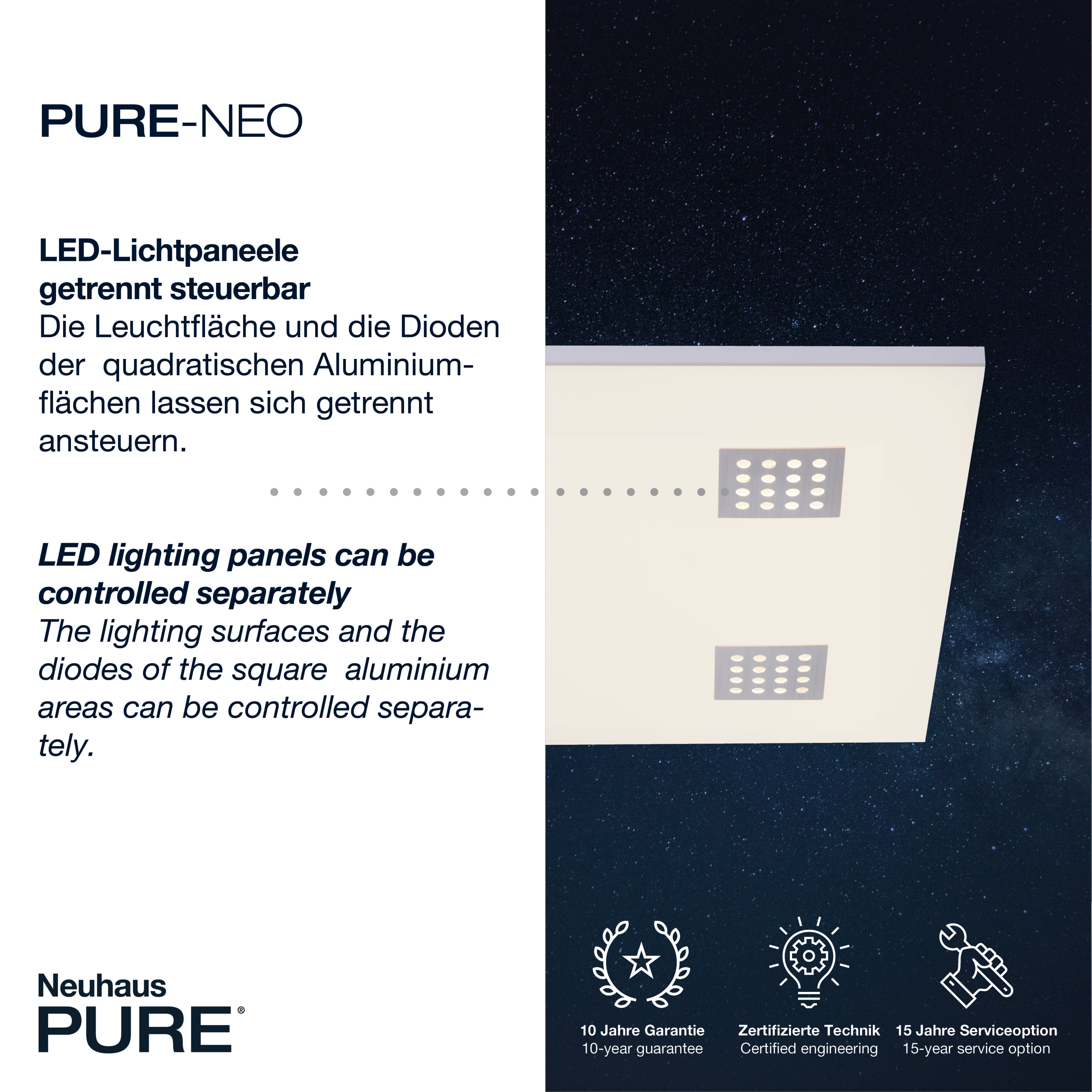 Deckenleuchte PURE NEO