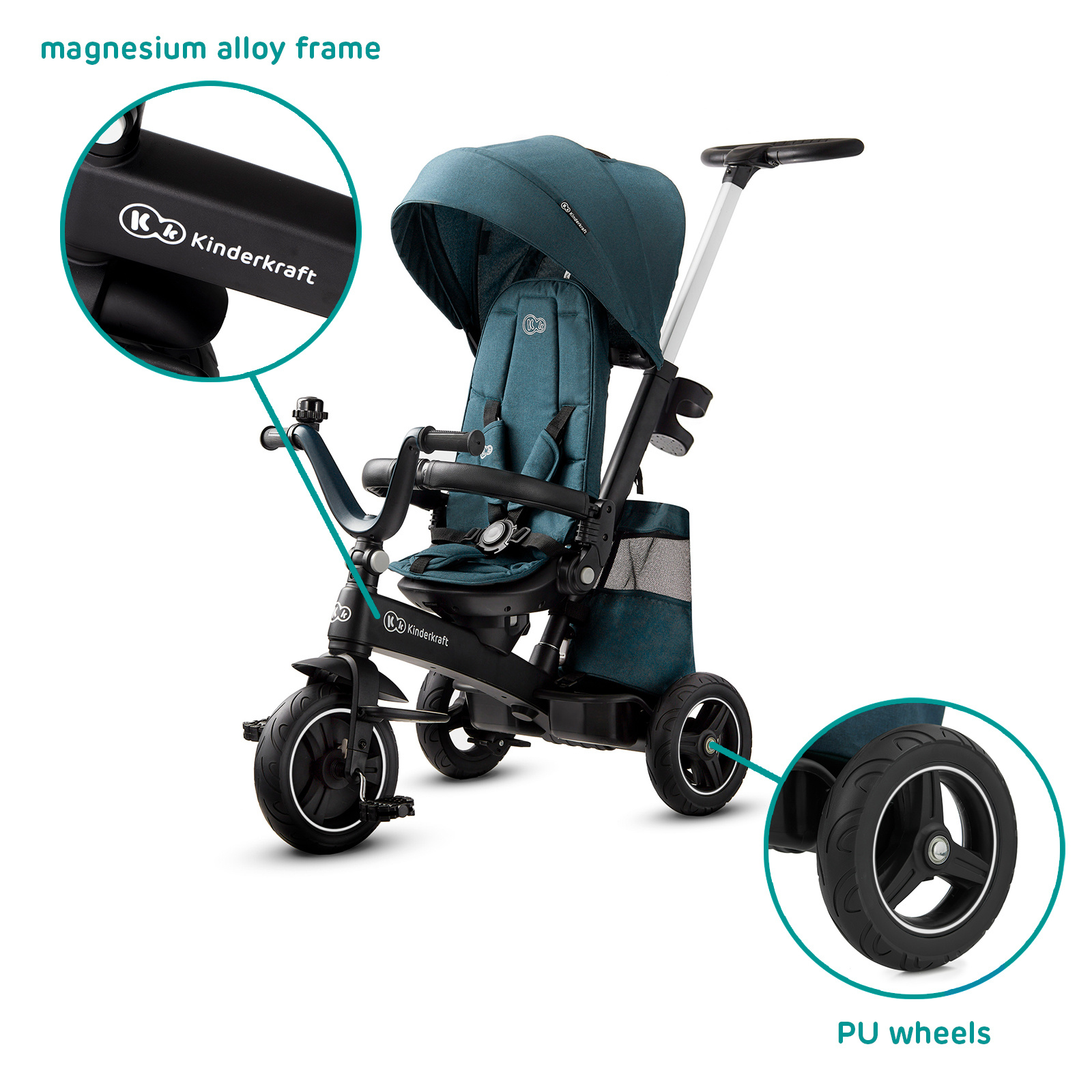 Dreirad KINDERKRAFT EASYTWIST