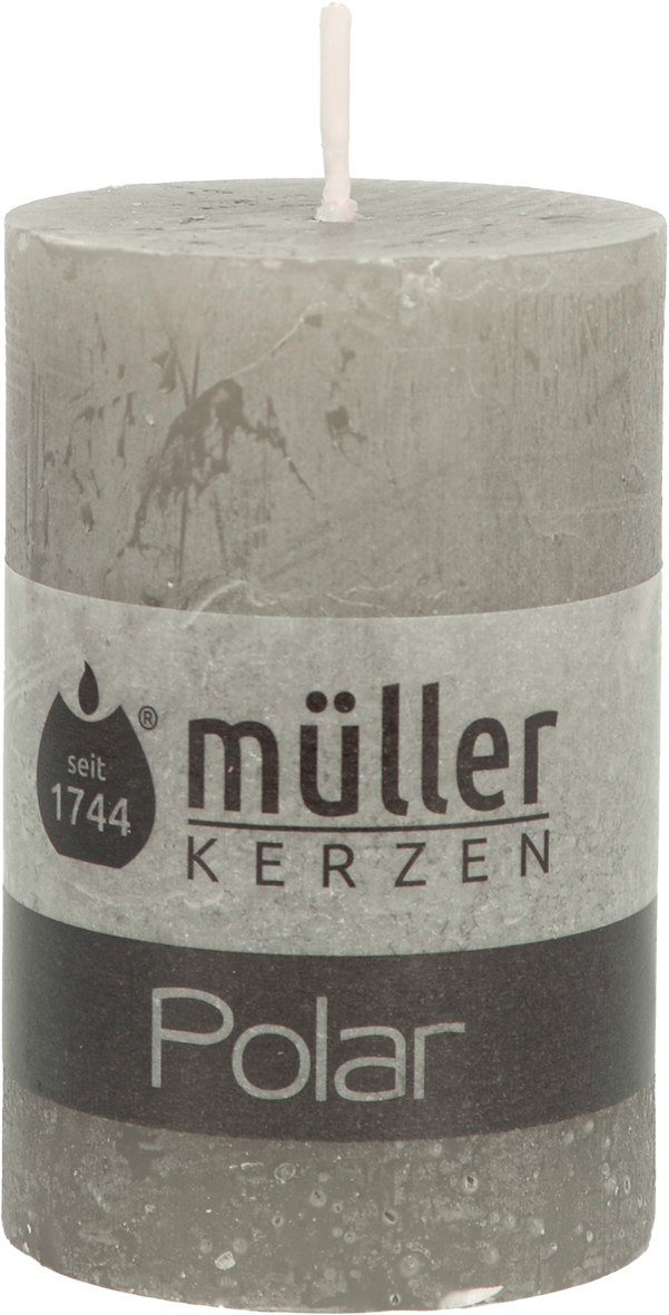 Stumpenkerze POLAR kaschmir