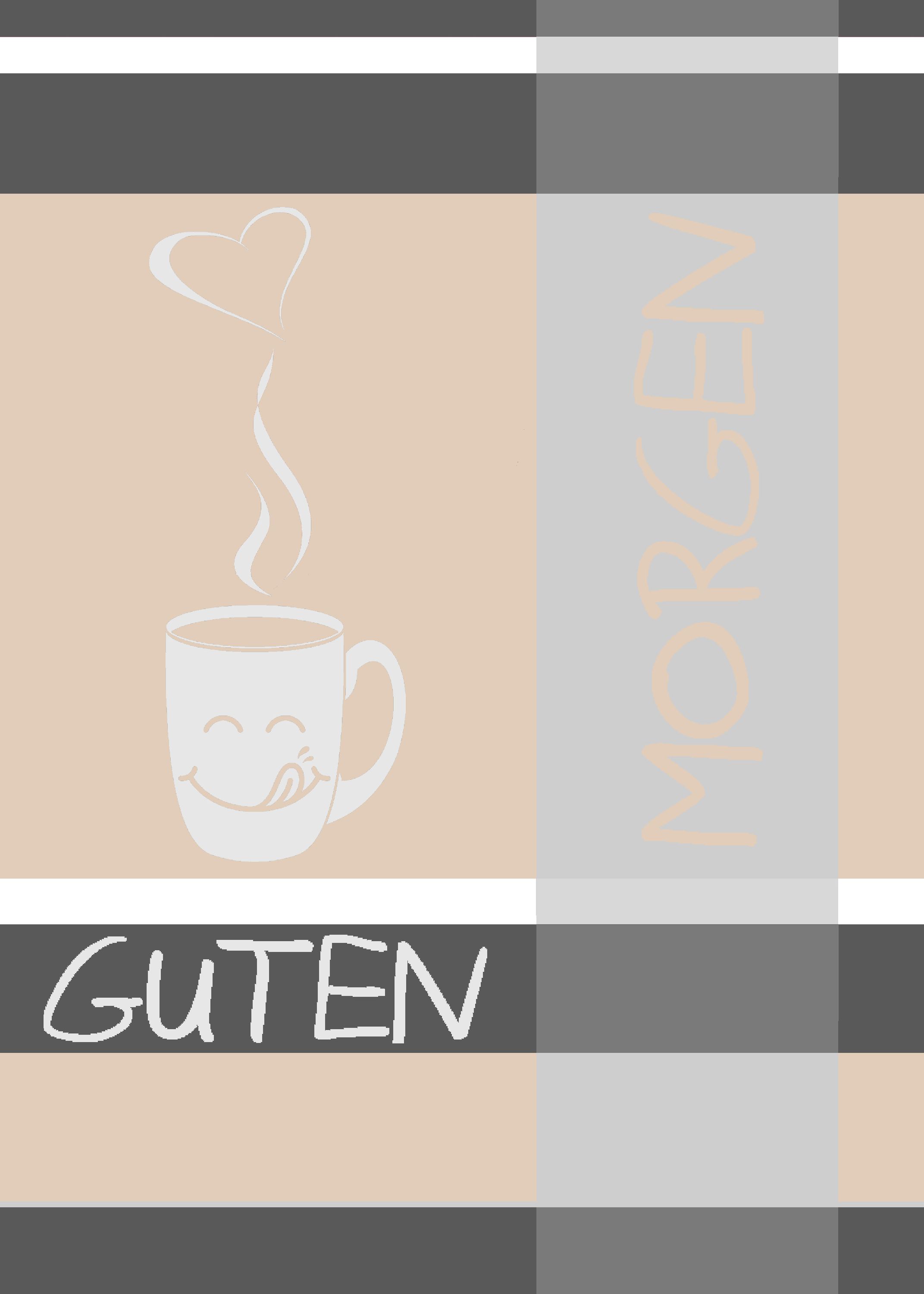 Geschirrtuch GUTEN MORGEN