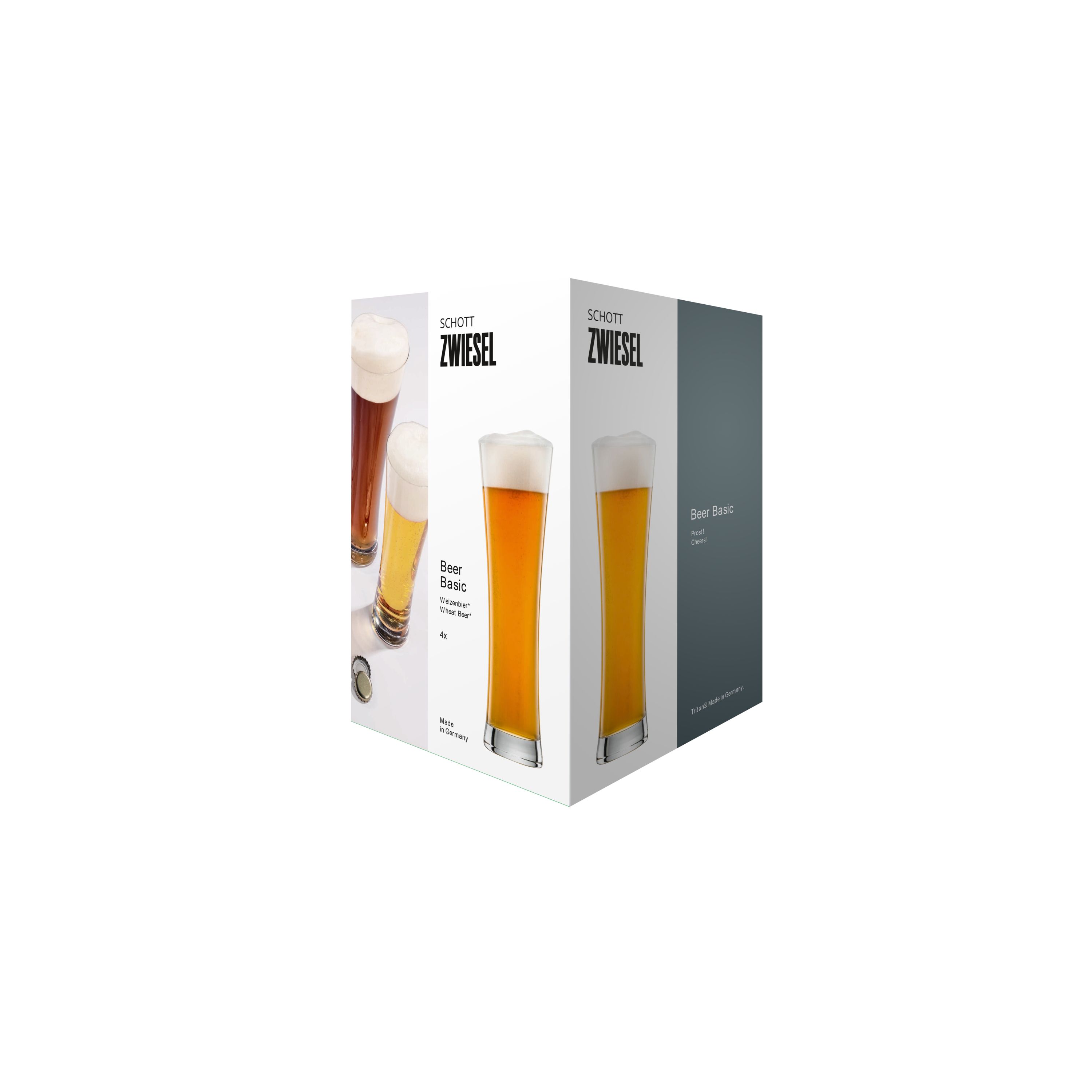 Weizenbierglas-Set BEER BASIC