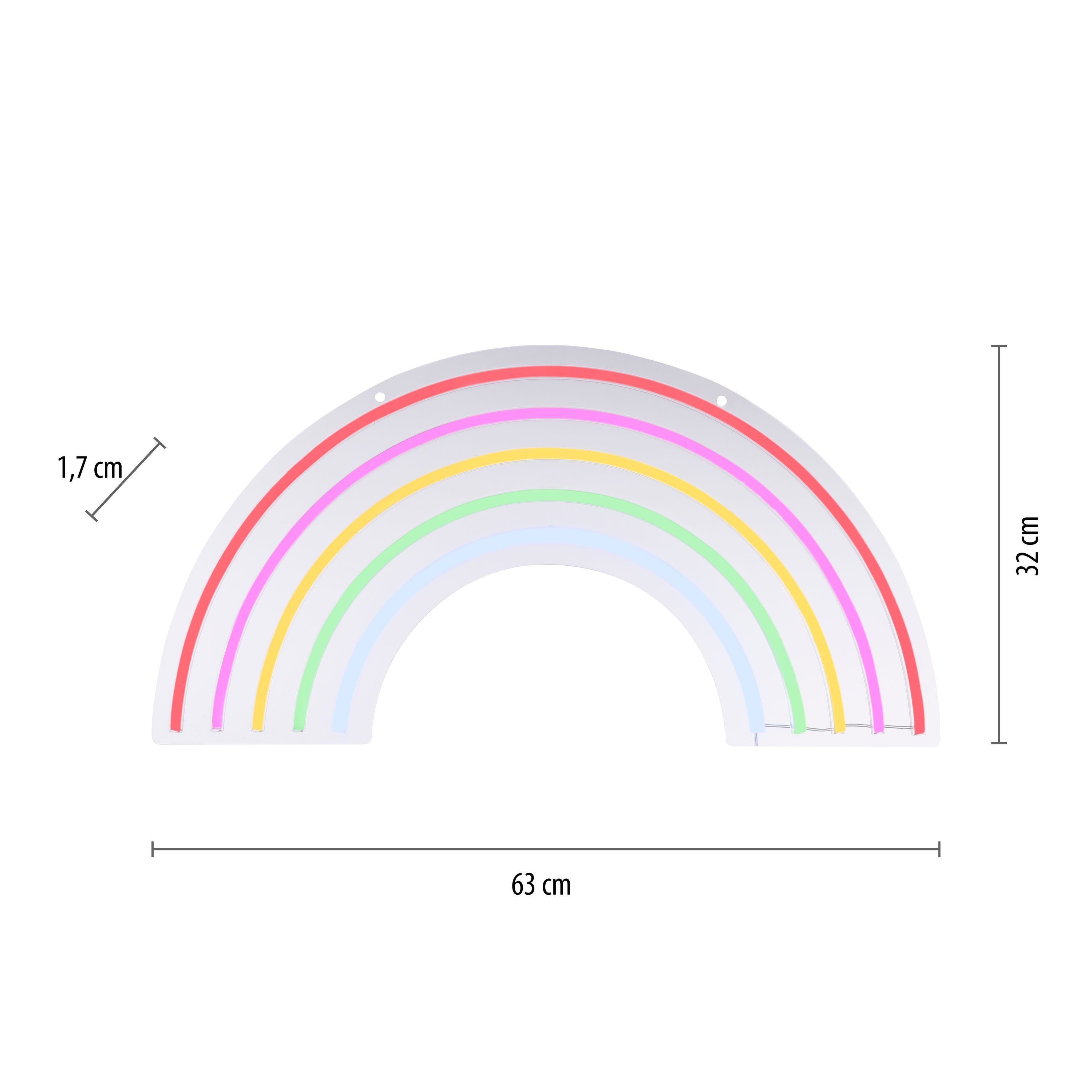 Leuchtobjekt RAINBOW LED NEON