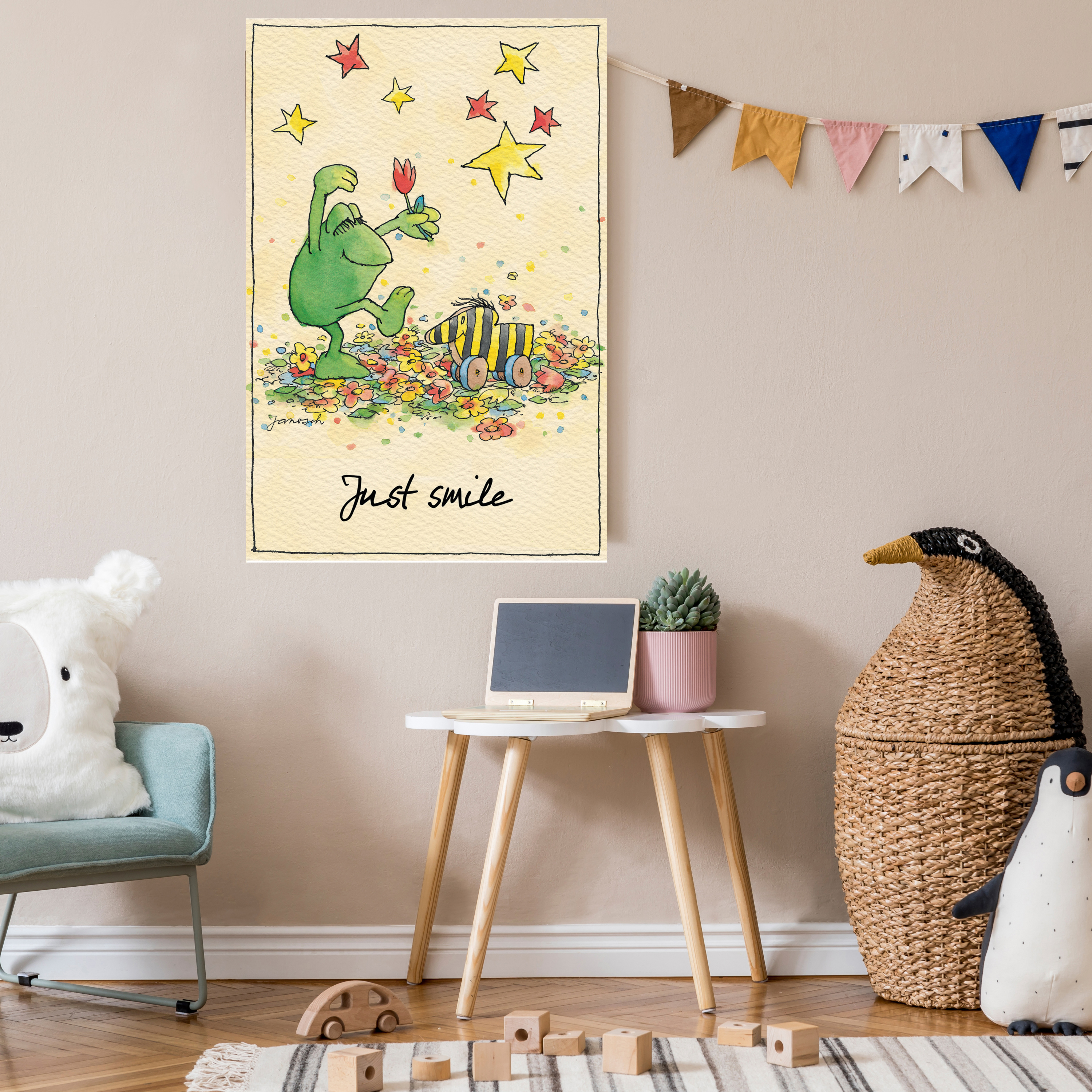 Keilrahmenbild JANOSCH CANVAS