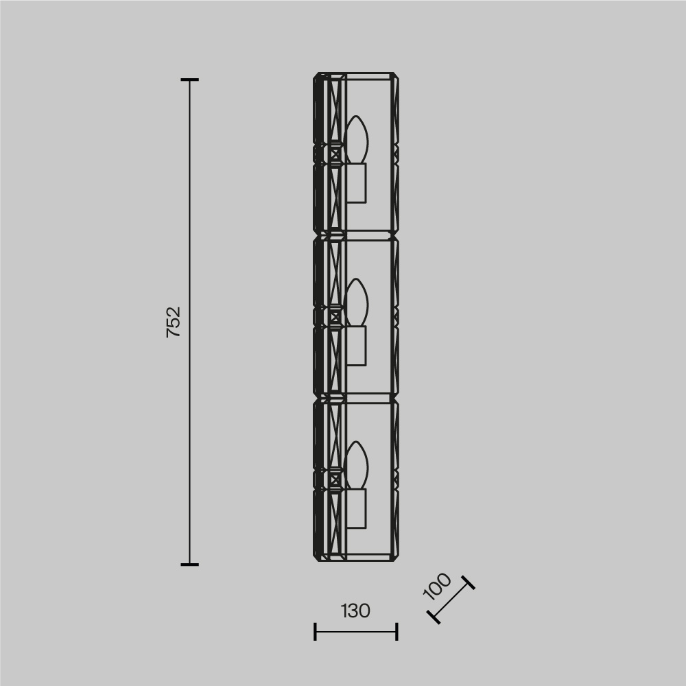 Wandleuchte FACET