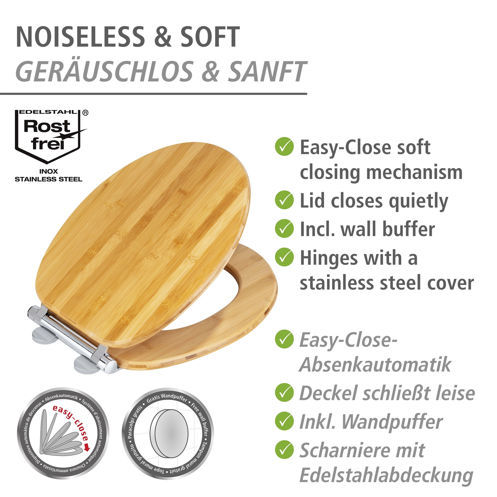 WC-Sitz BAMBUSA