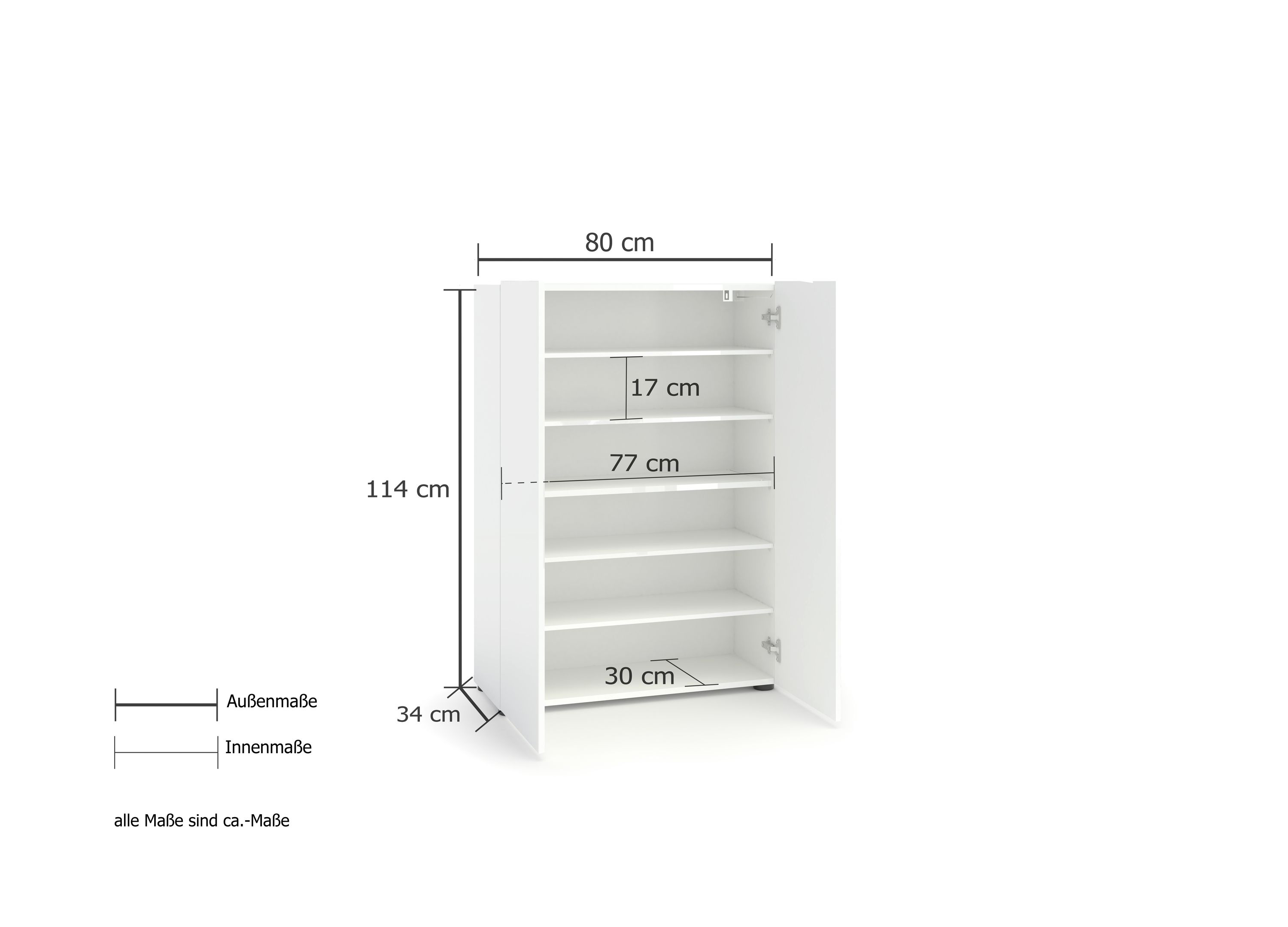 Schuhschrank MISTER BIANCO