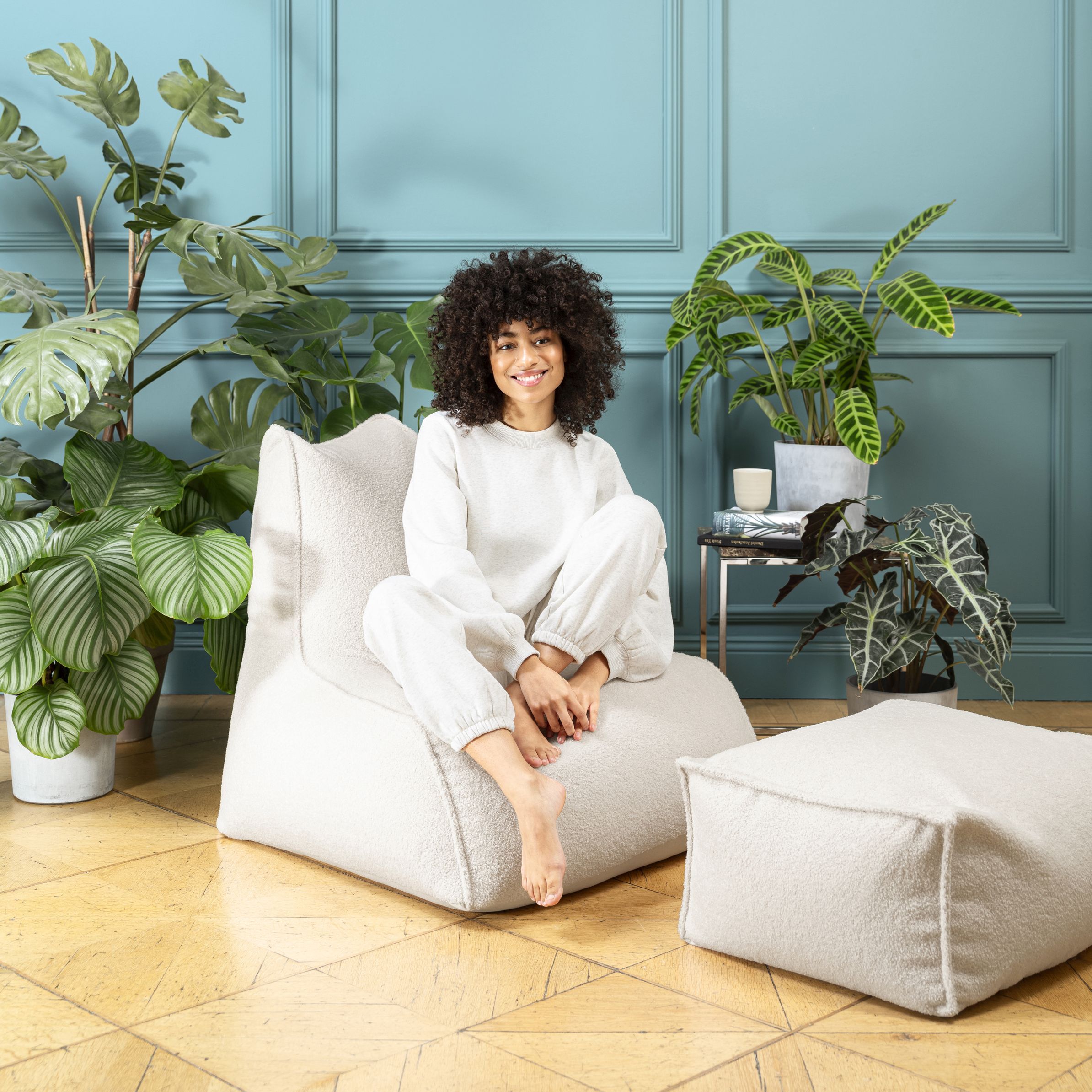 Hocker ROLL WOOLLY