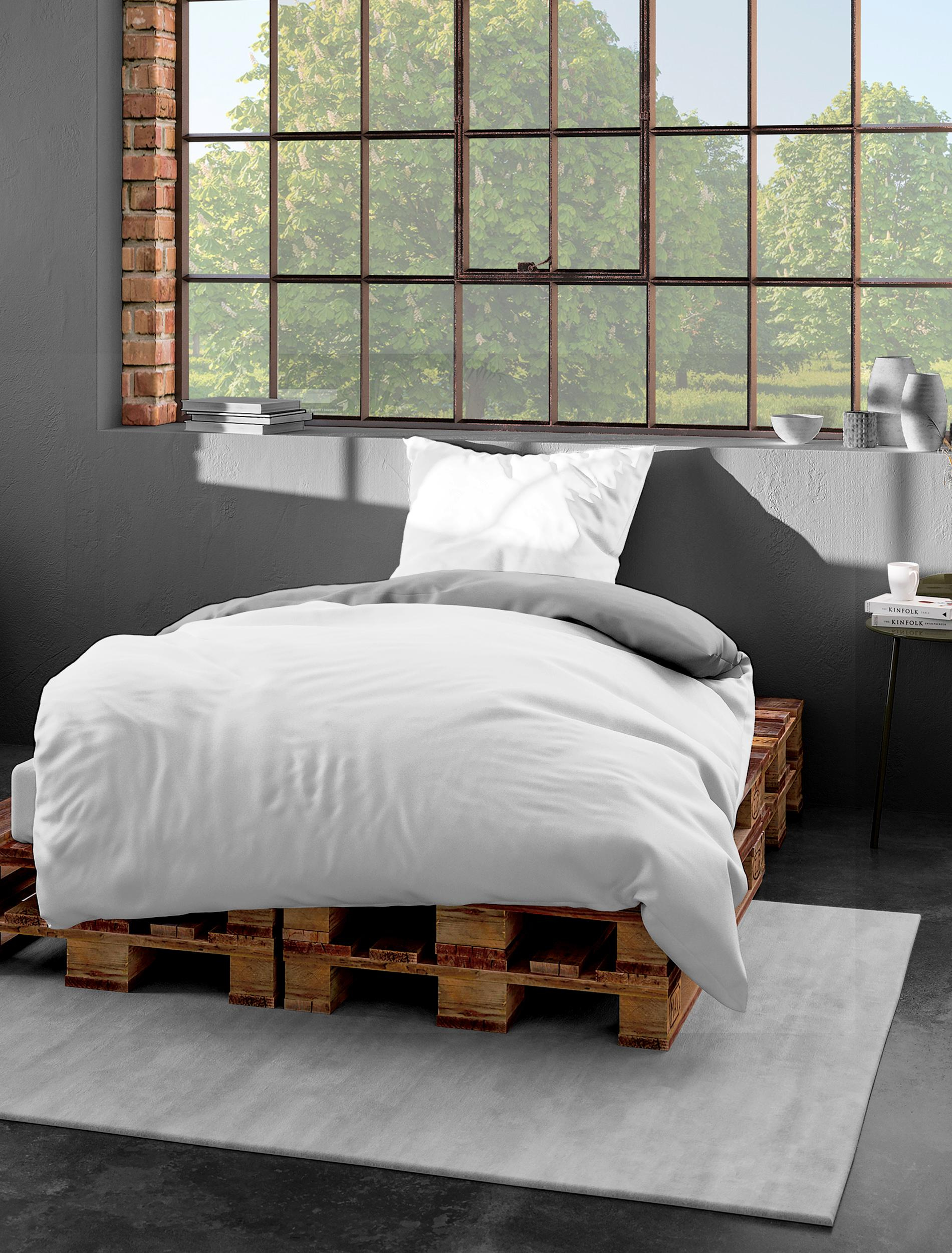 Bettwäsche Renforcé white