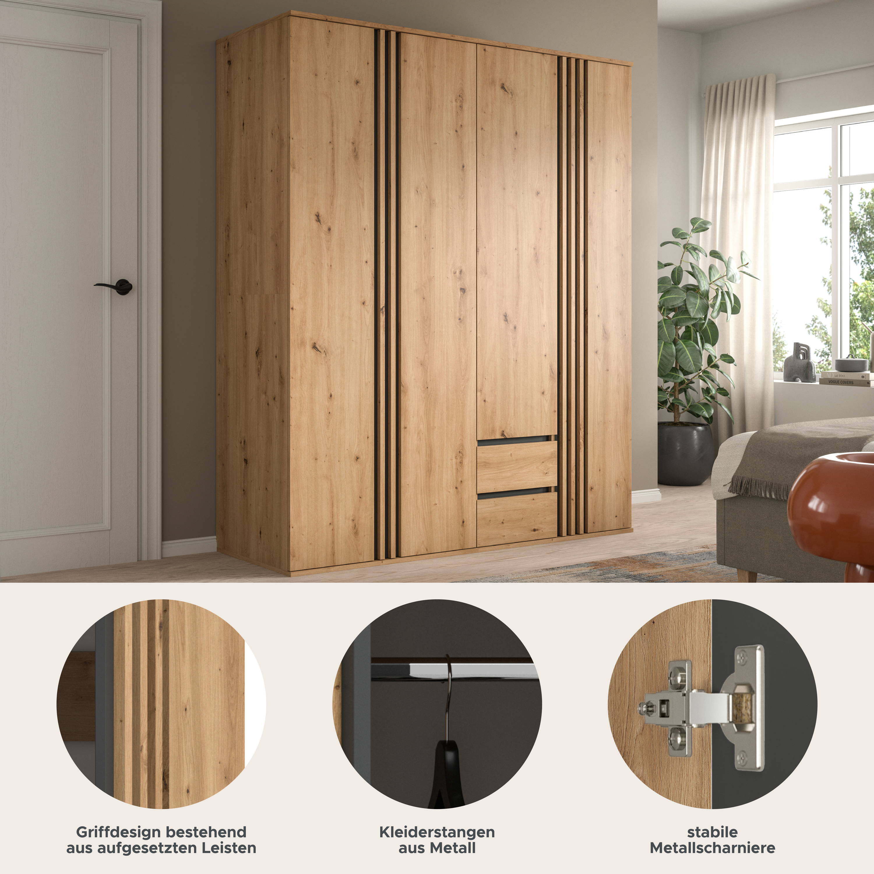 Kleiderschrank TOFTA