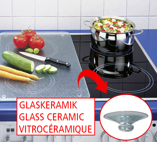 Herdabdeckplatte 2er Set