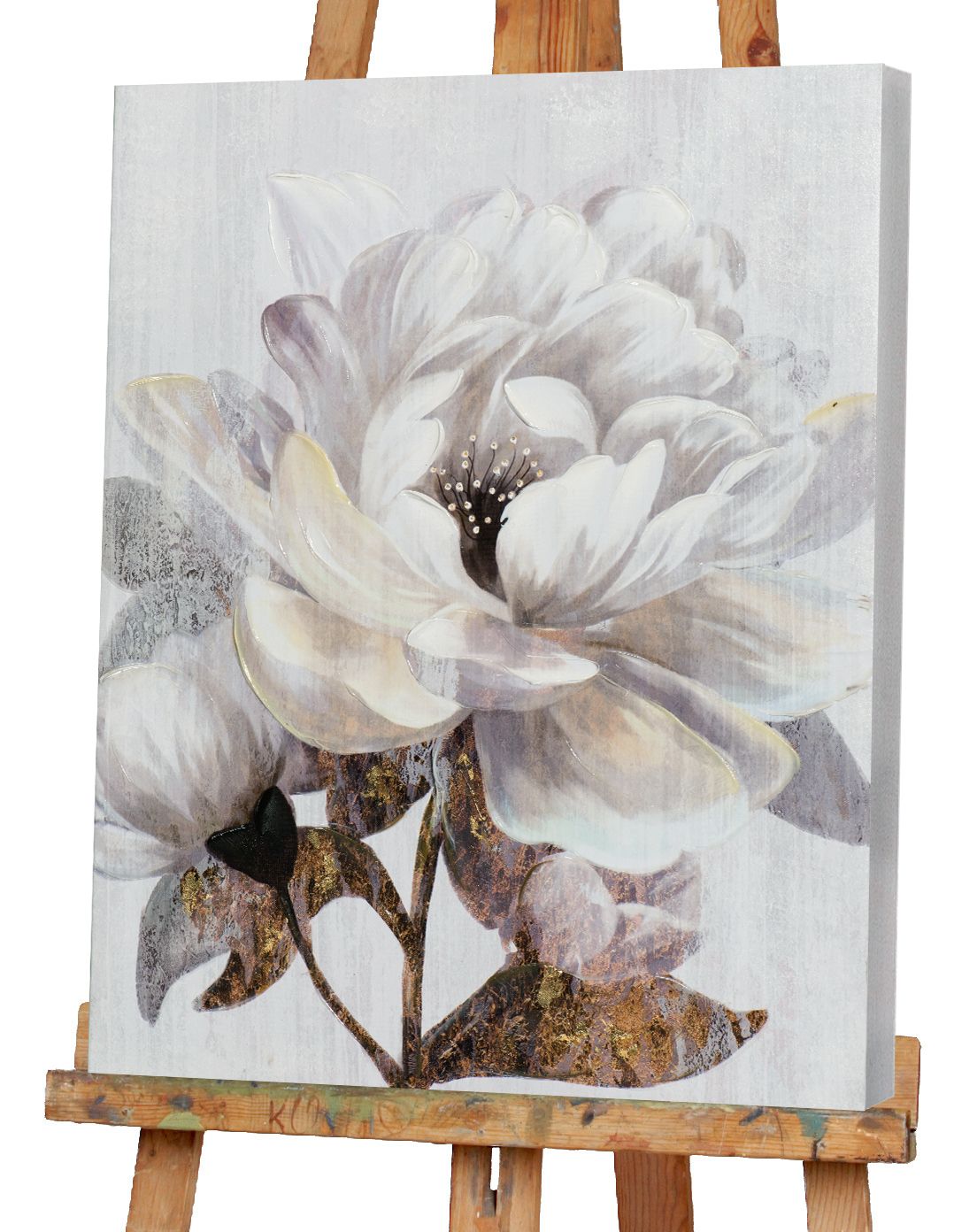 Keilrahmenbild LOTUS BLUME