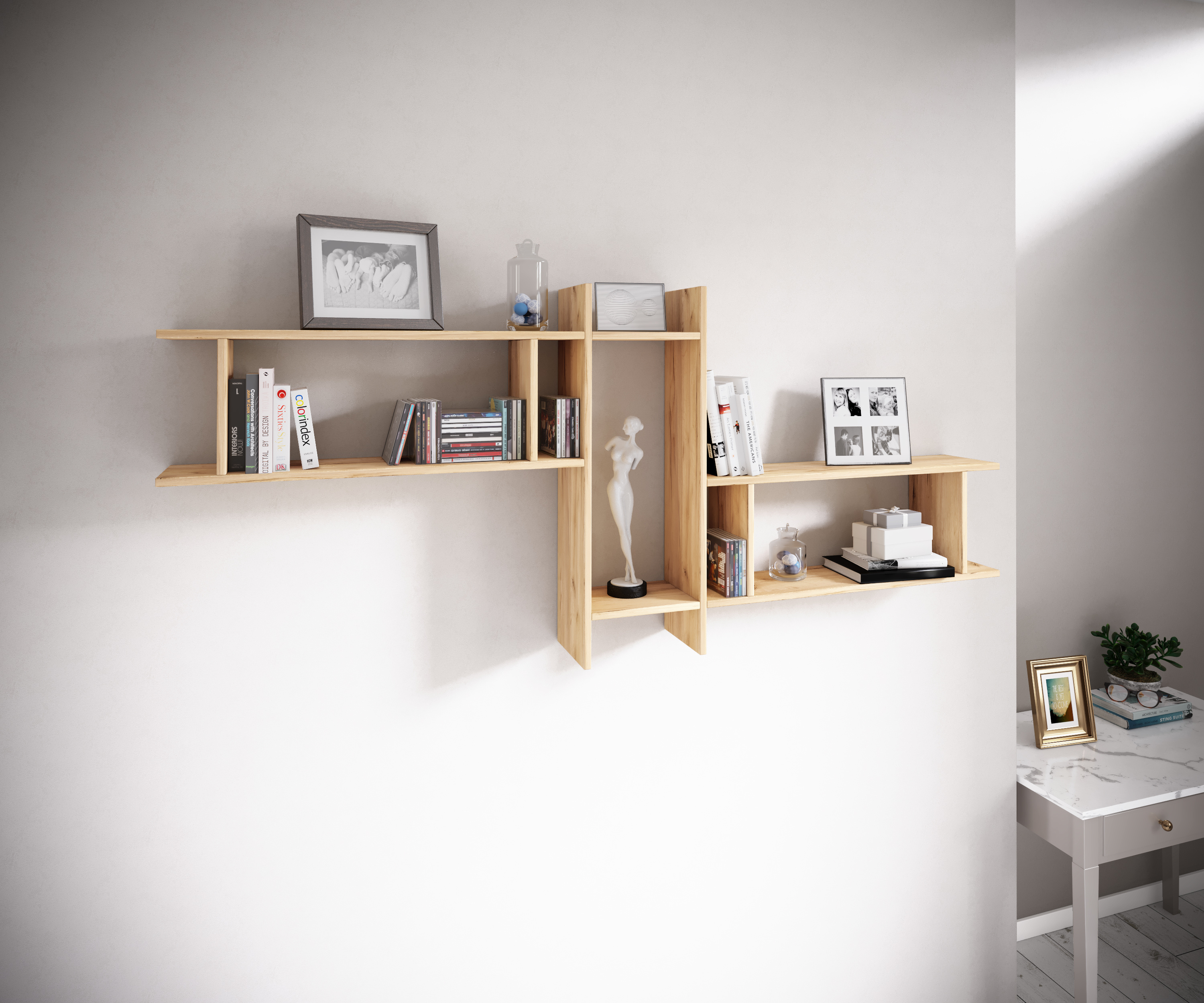 Wandregal 3er Set SIROLA