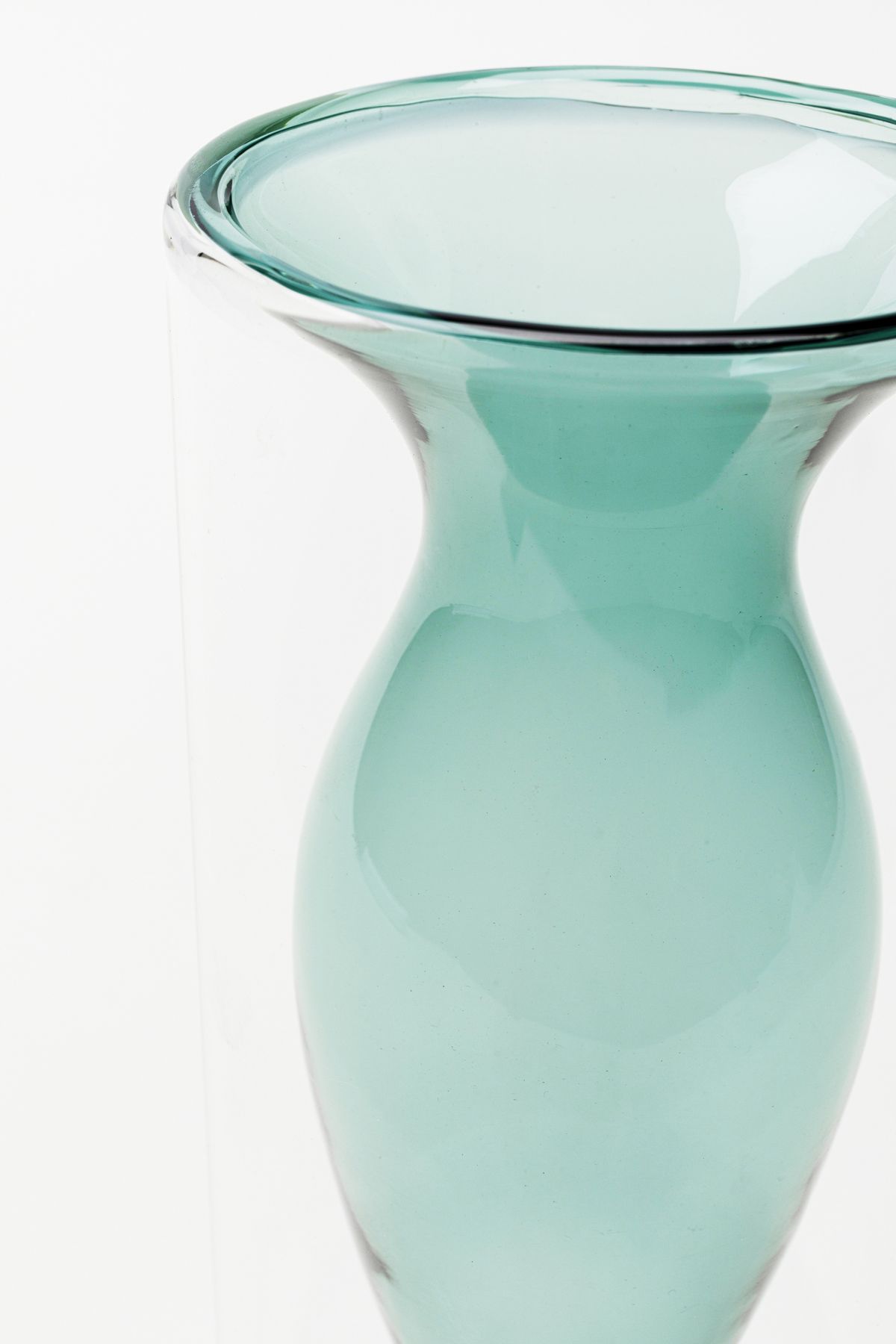 Vase AMORE blau