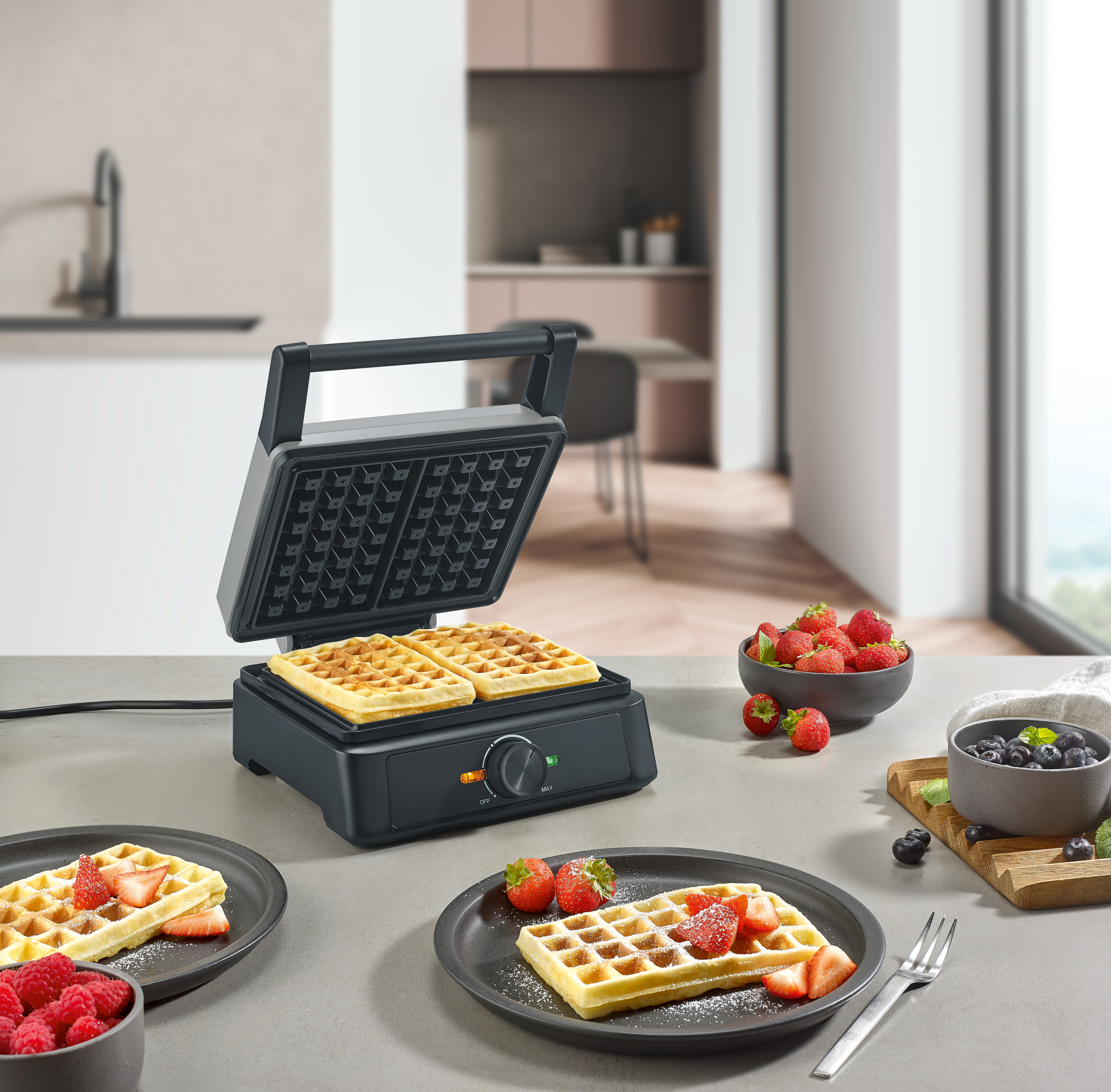 Waffelautomat SEVERIN Brüsseler WK2125