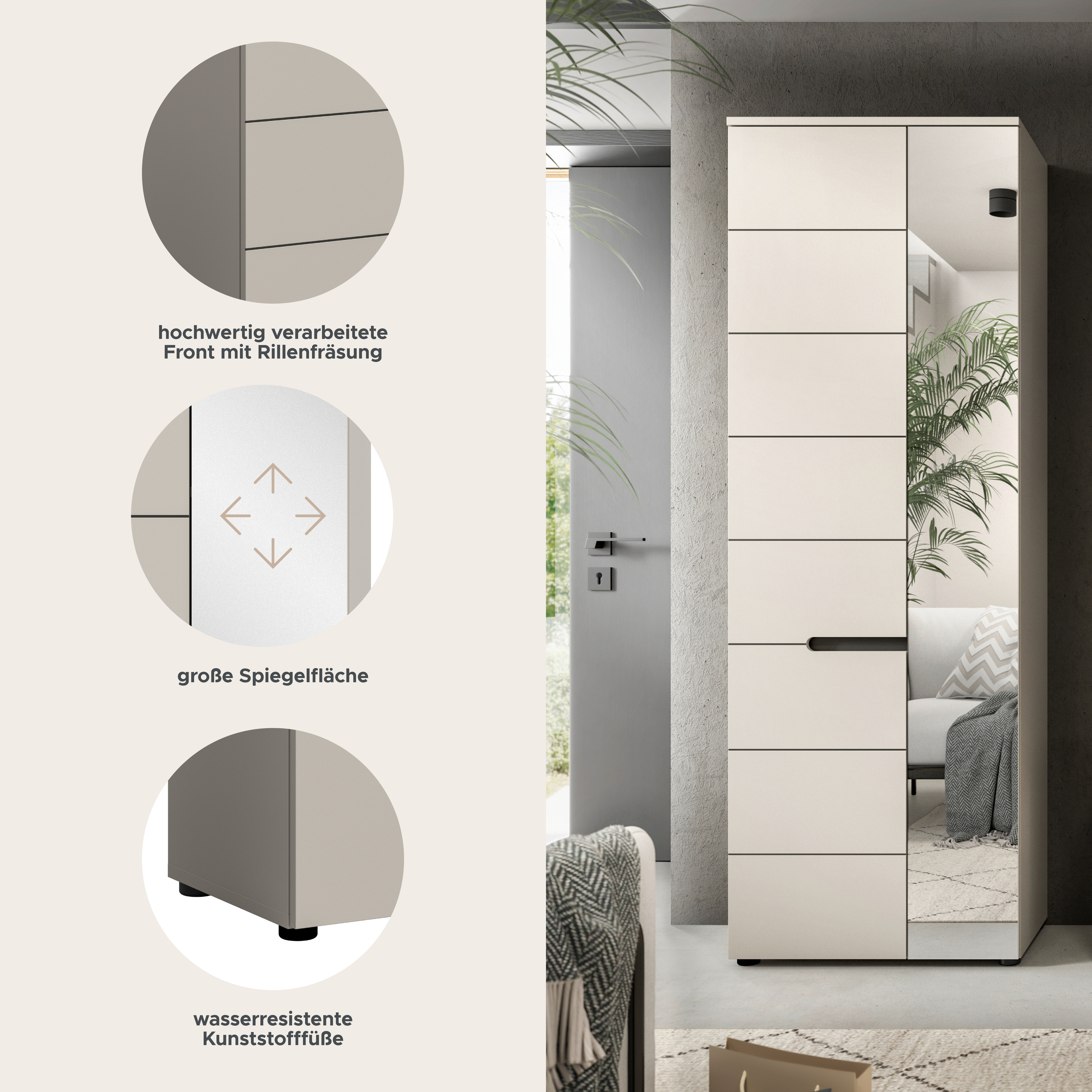 Garderobenschrank CANU