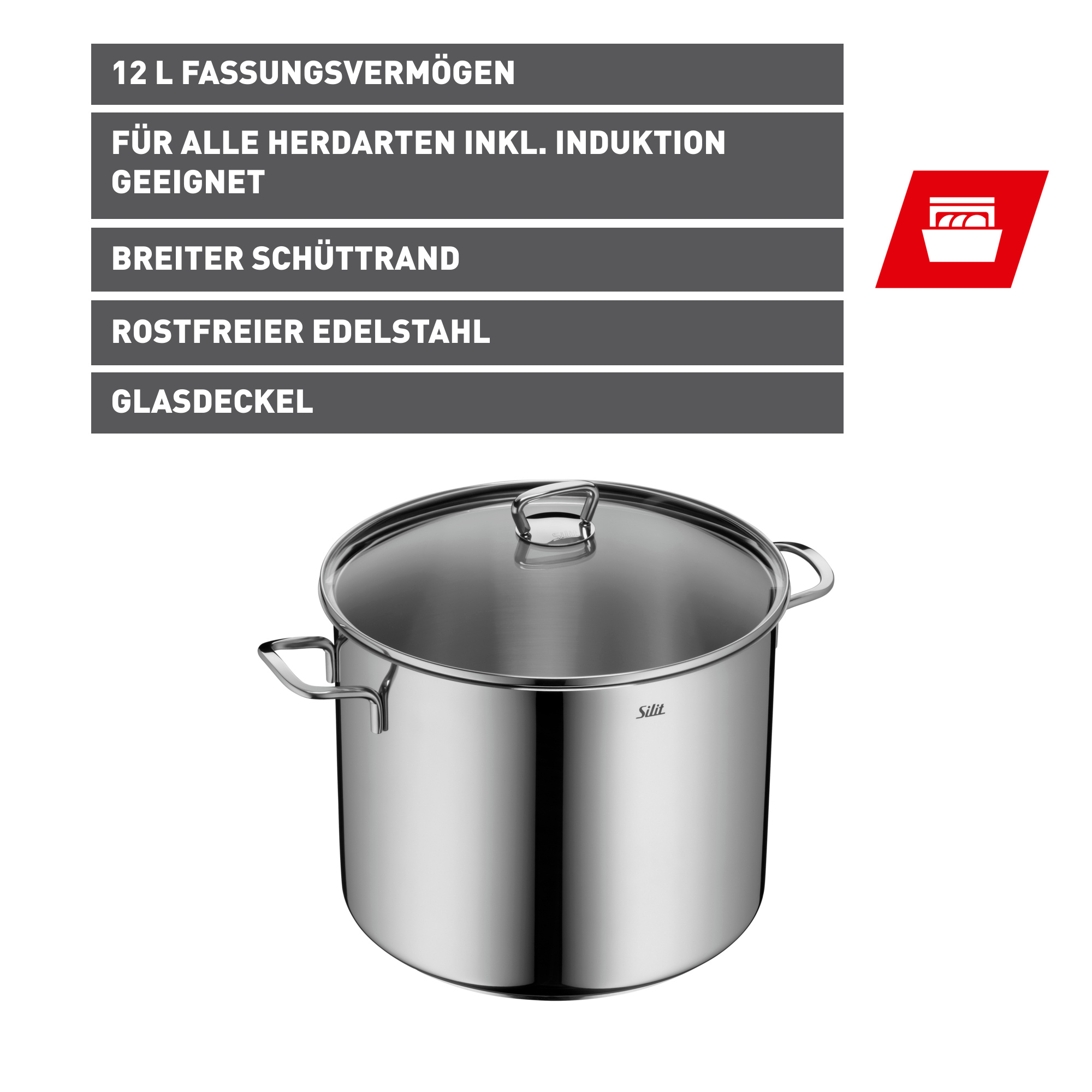 Party- SILIT und Suppentopf