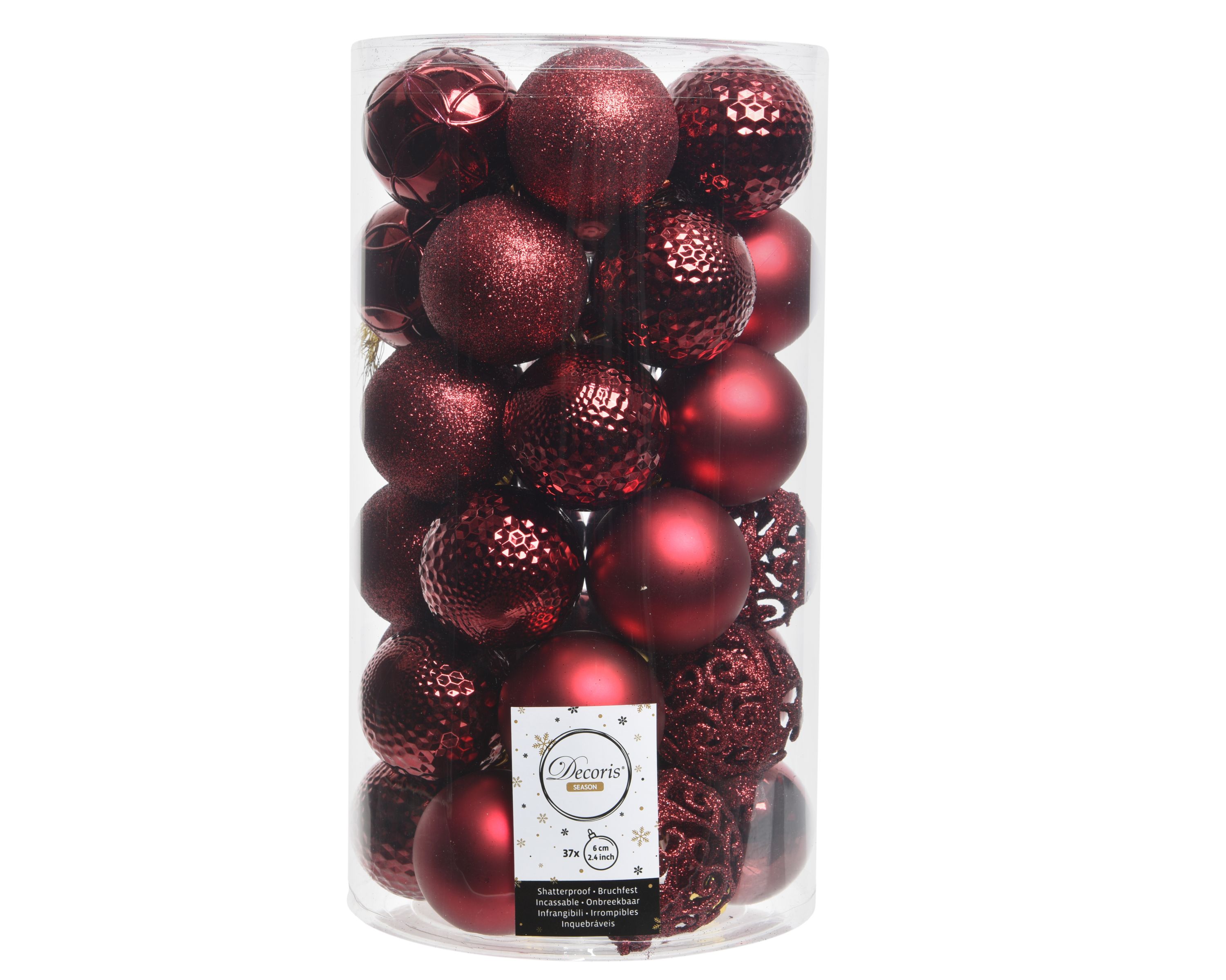 Weihnachtskugel-Set PLEX