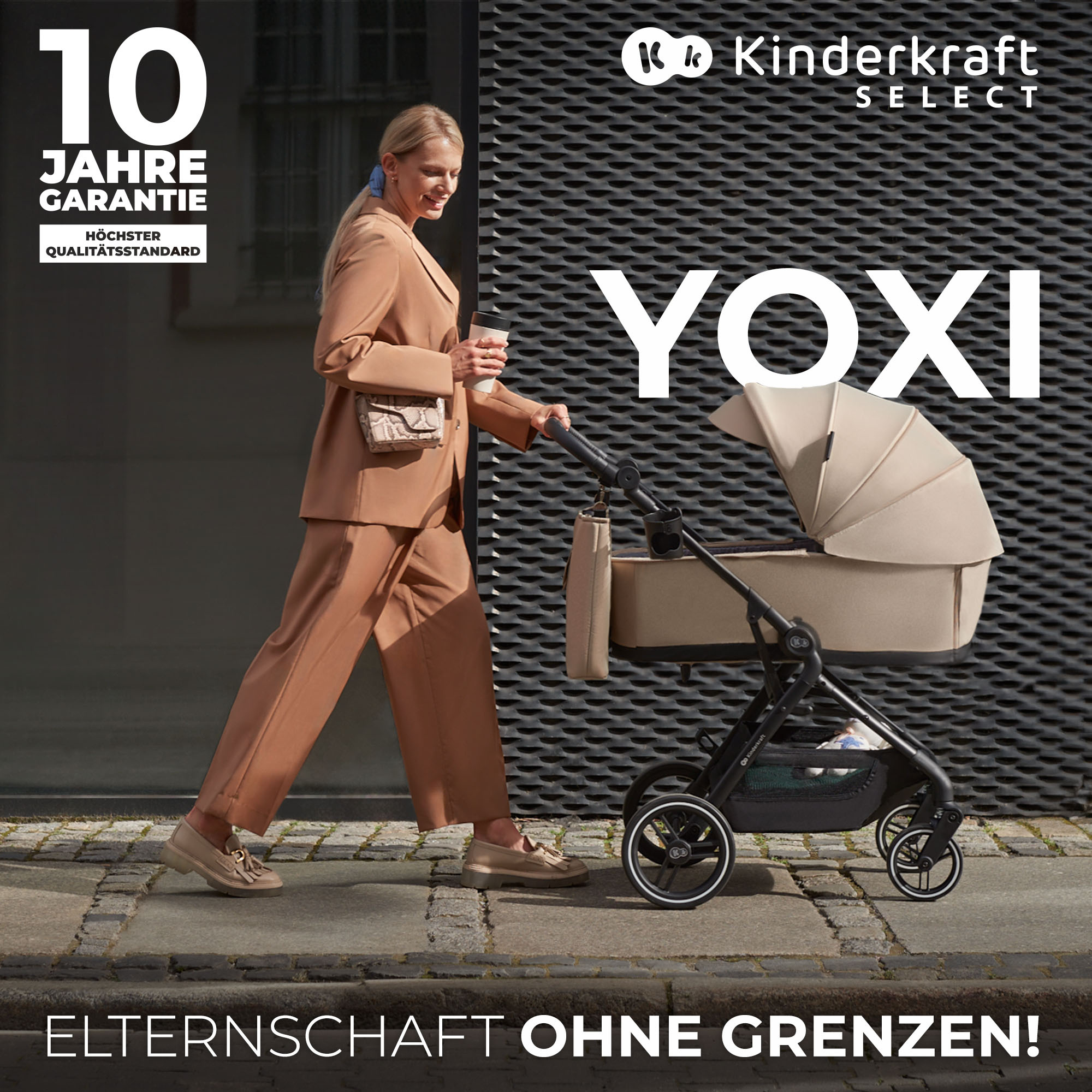 Kinderwagen 3in1 YOXI beige